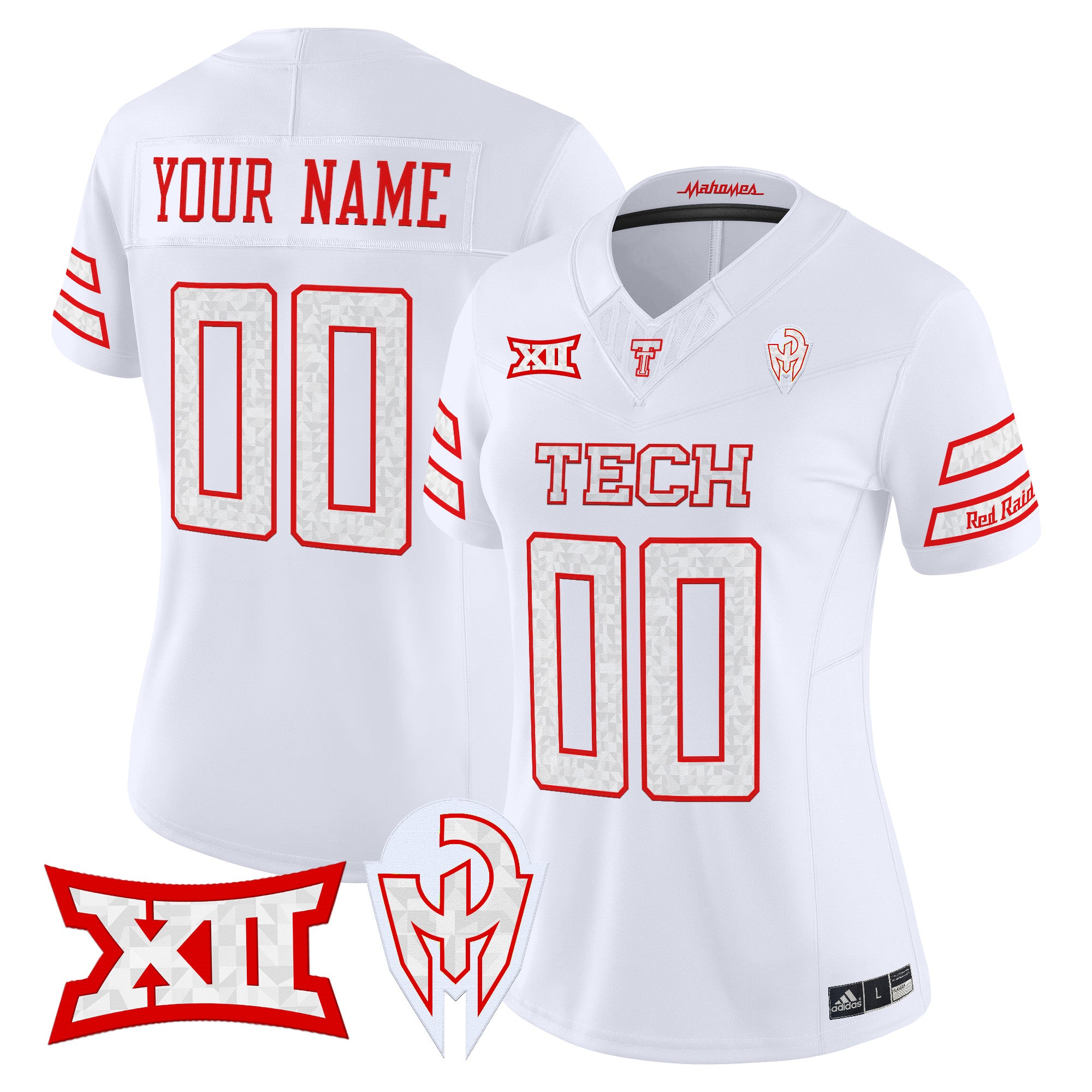 Texas Tech Red Raiders 'Too Cold' Vapor Limited Custom Jersey - Mahomes Collection - All Stitched