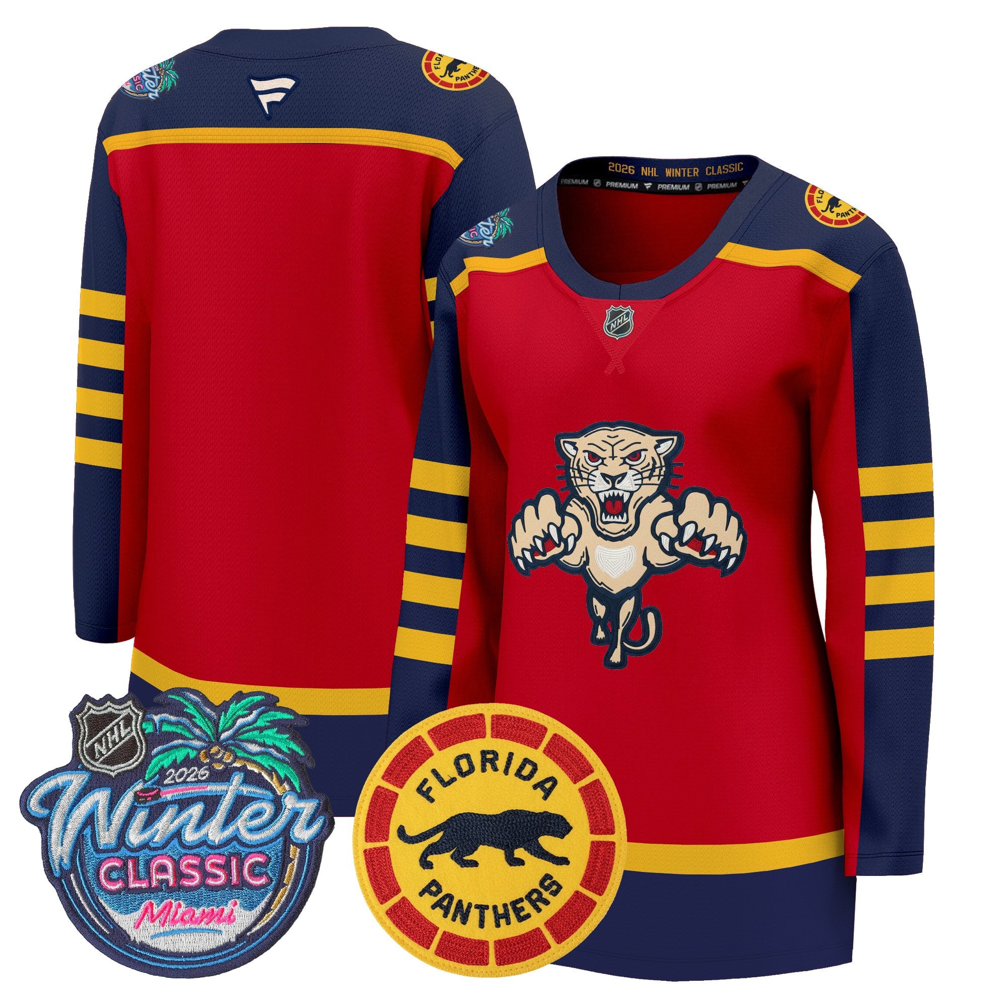 Florida Panthers 2026 Winter Classic Premium Jersey - All Stitched