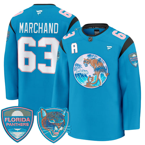 Florida Panthers "SoFlo Night Edition" Premium Jersey - Stitched