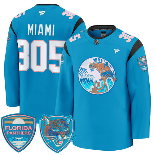 Florida Panthers "SoFlo Night Edition" Premium Jersey - Stitched