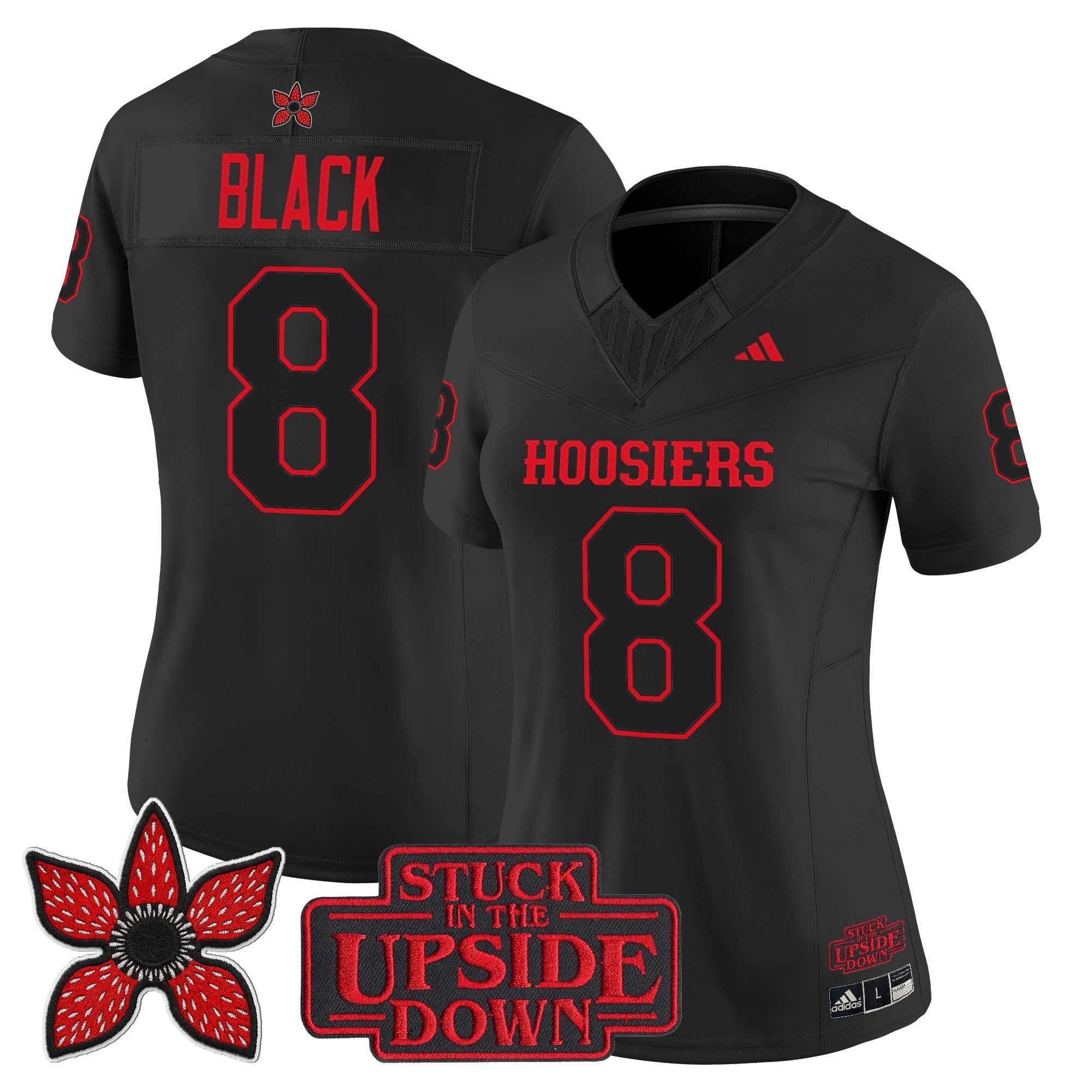 Women's Indiana Hoosiers 'Stranger Things Edition' Vapor Limited Jersey - All Stitched