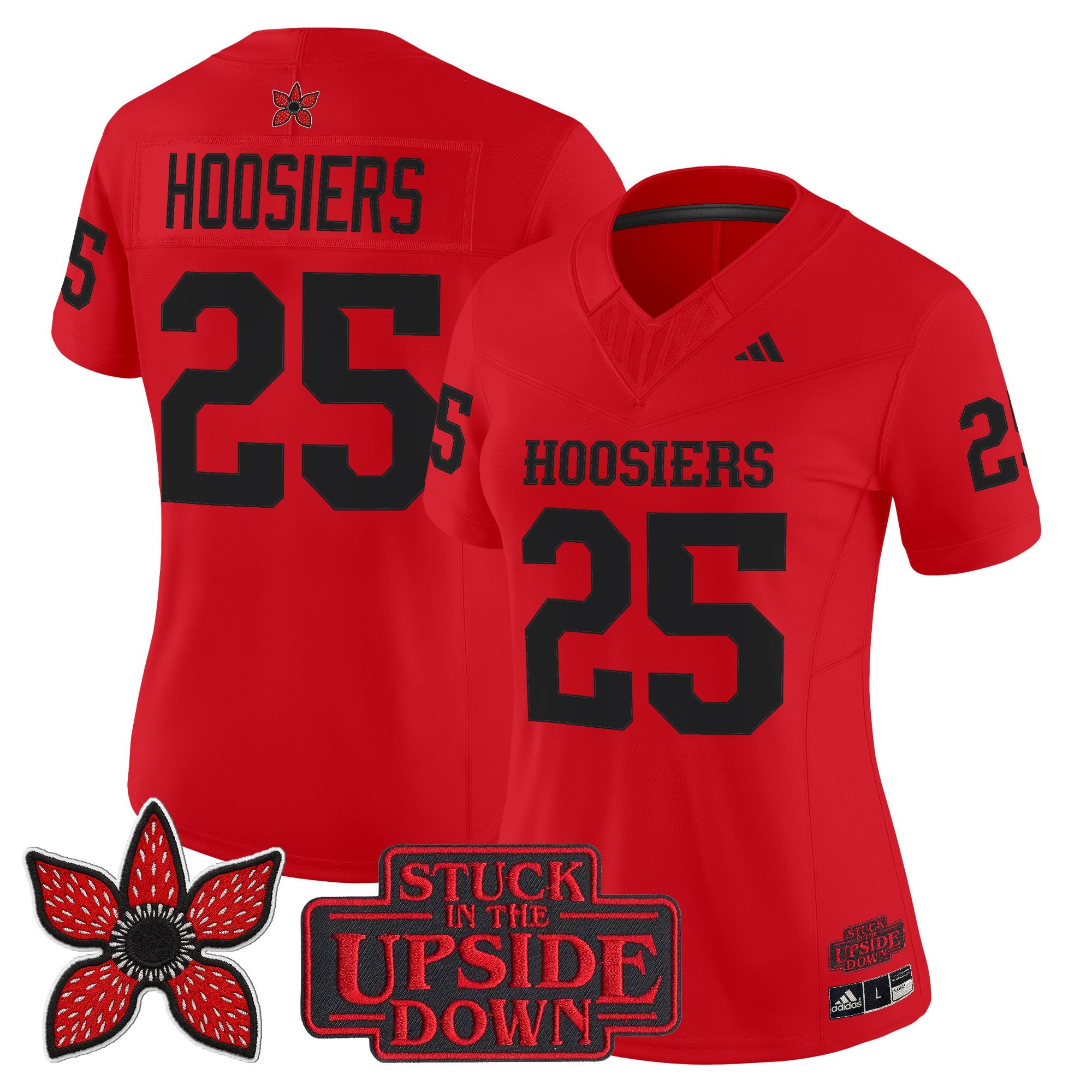 Women's Indiana Hoosiers 'Stranger Things Edition' Vapor Limited Jersey - All Stitched