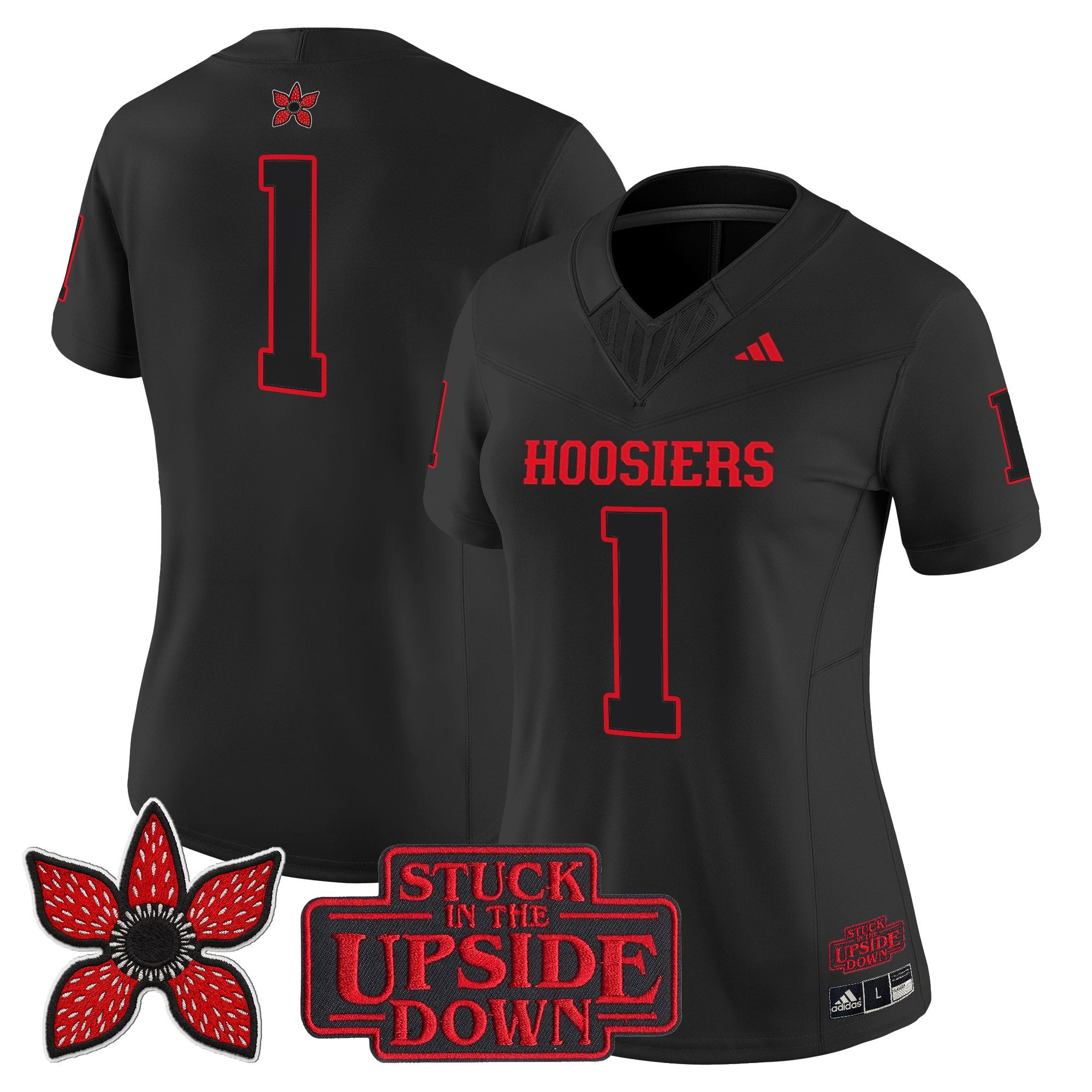 Women's Indiana Hoosiers 'Stranger Things Edition' Vapor Limited Jersey - All Stitched