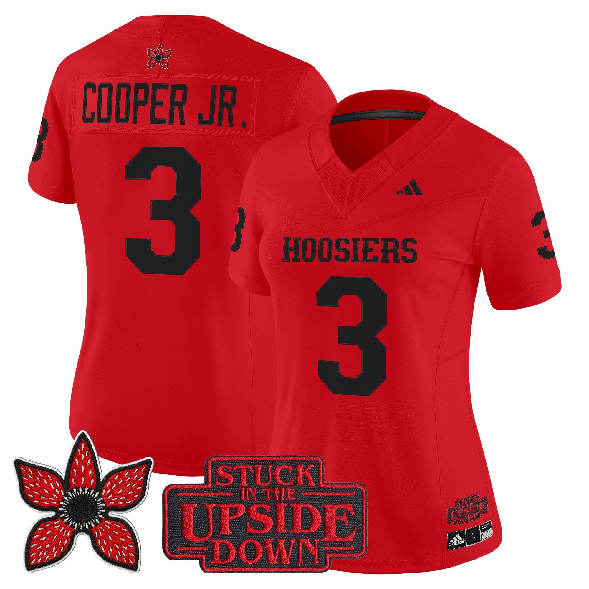 Women's Indiana Hoosiers 'Stranger Things Edition' Vapor Limited Jersey - All Stitched