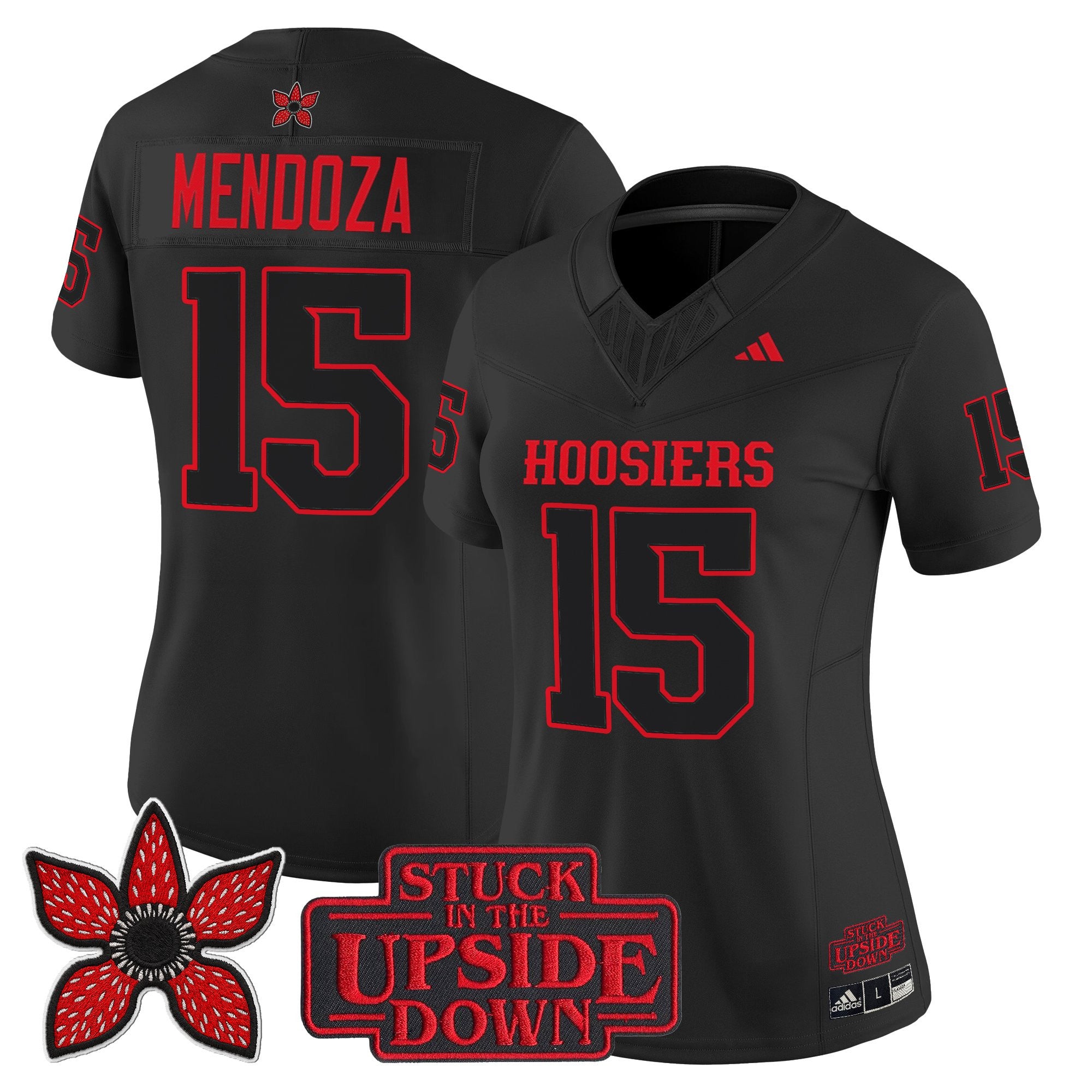 Women's Indiana Hoosiers 'Stranger Things Edition' Vapor Limited Jersey - All Stitched