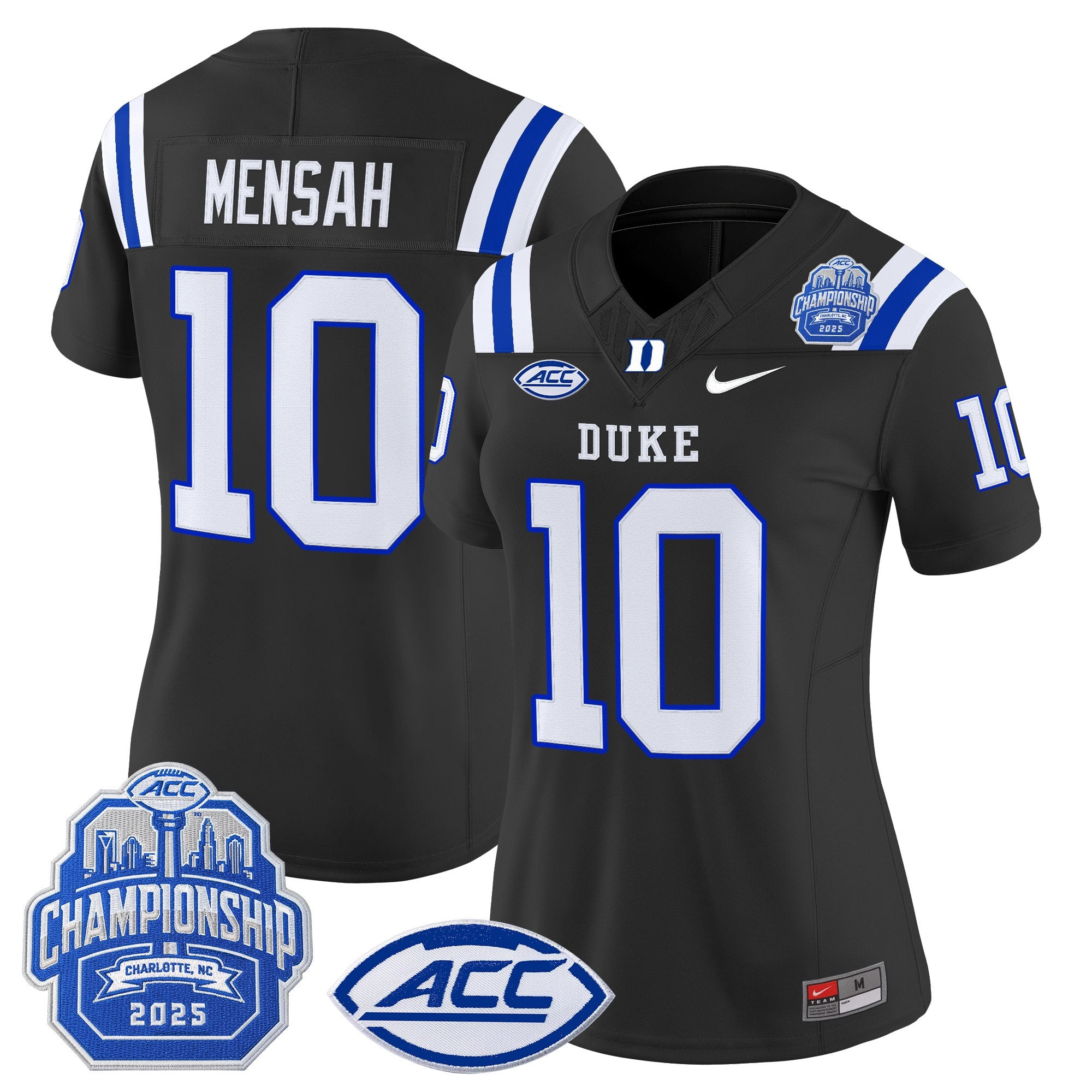 Women's Duke Blue Devils 2025 ACC Championship Vapor Limited Jersey - All Stitched