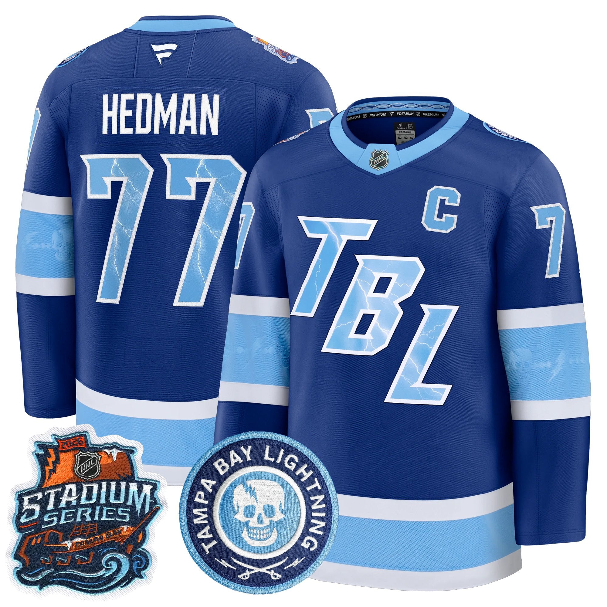 Tampa Bay Lightning 2026 Stadium Series Premium Jersey - All Stitched
