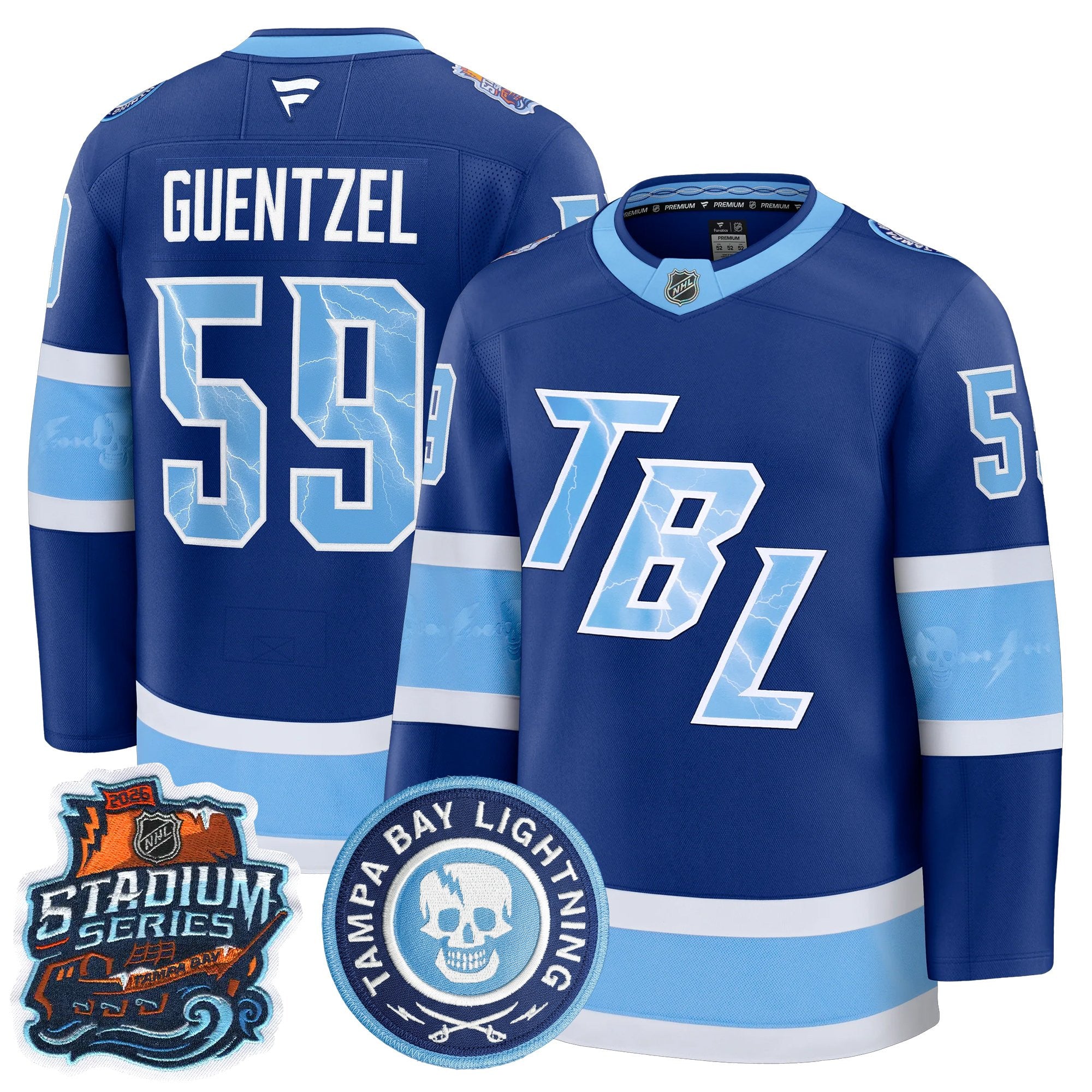 Tampa Bay Lightning 2026 Stadium Series Premium Jersey - All Stitched