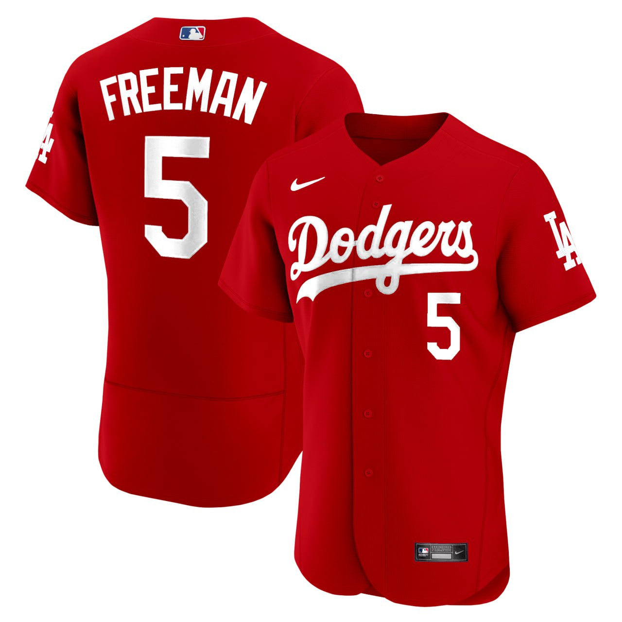 Los Angeles Dodgers Freddie Freeman Jersey - All Stitched