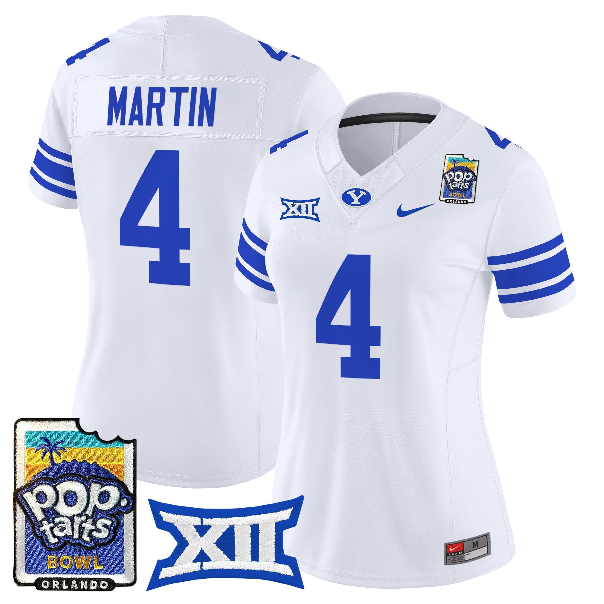 Women's BYU Cougars 2025 Pop-Tarts Bowl Vapor Limited Jersey - All Stitched