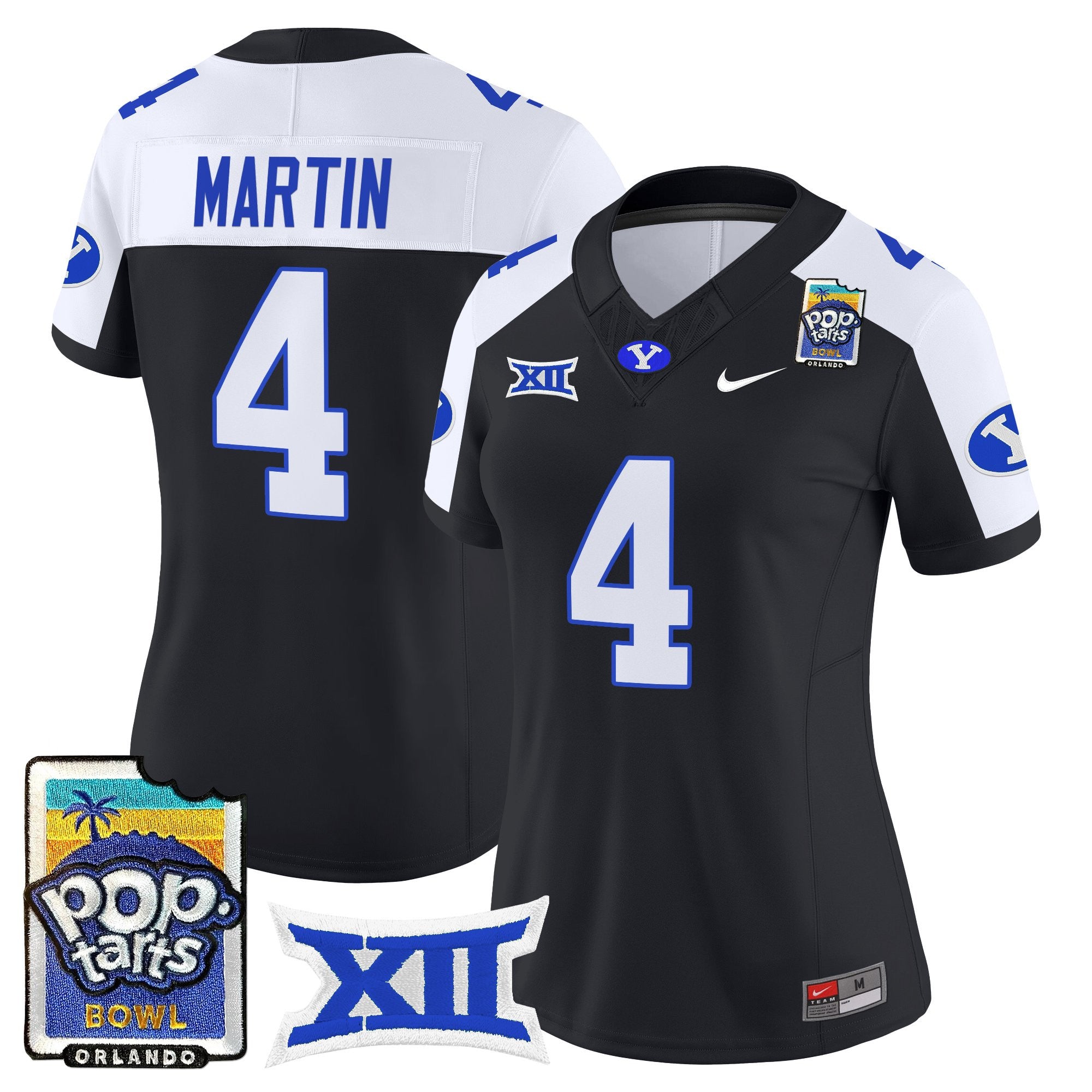 Women's BYU Cougars 2025 Pop-Tarts Bowl Vapor Limited Jersey - All Stitched