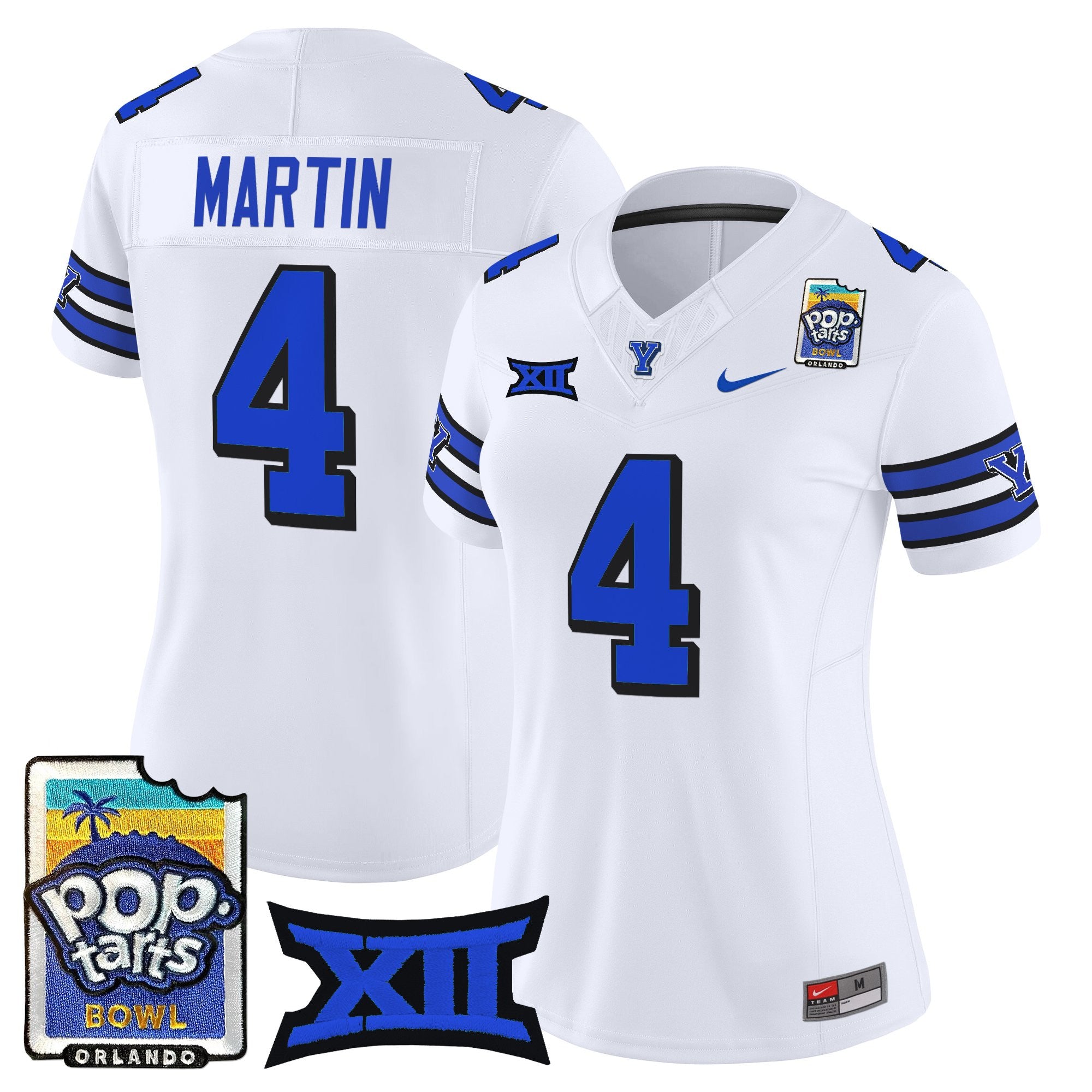 Women's BYU Cougars 2025 Pop-Tarts Bowl Vapor Limited Jersey - All Stitched