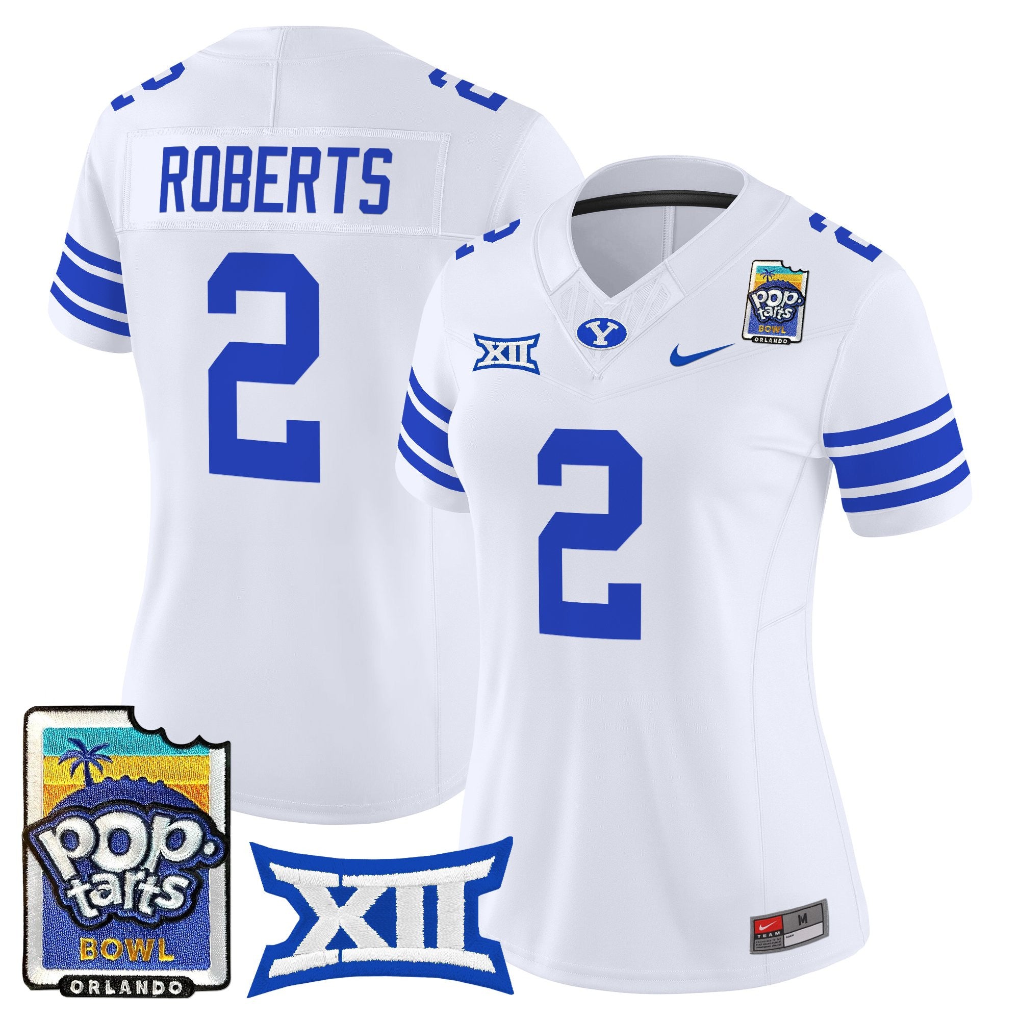 Women's BYU Cougars 2025 Pop-Tarts Bowl Vapor Limited Jersey - All Stitched
