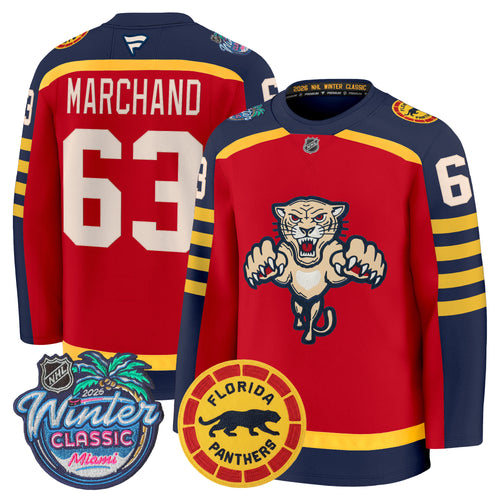 Florida Panthers 2026 Winter Classic Premium Jersey - All Stitched