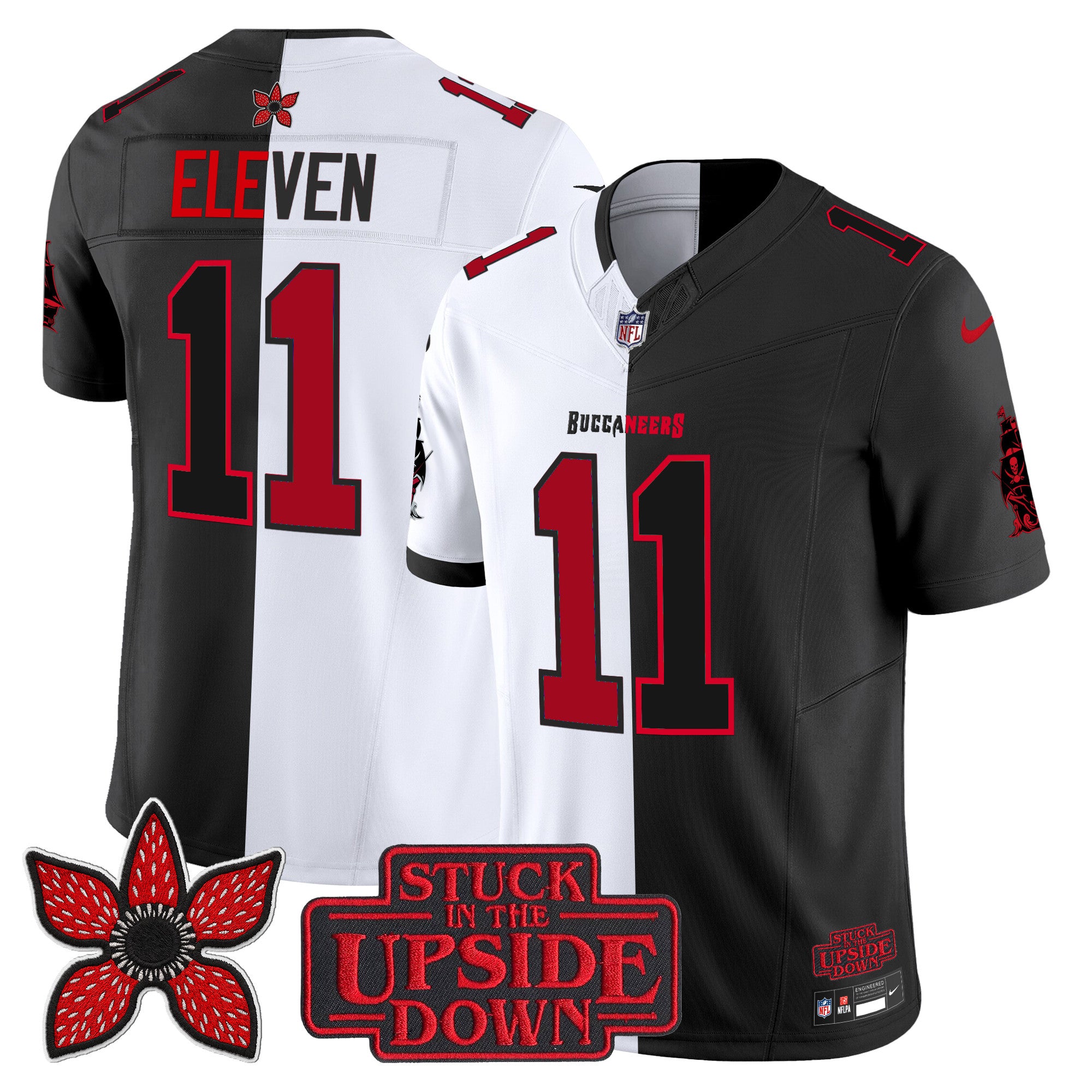 Men's Tampa Bay Buccaneers 'Upside Down Edition' Vapor Limited Jersey - All Stitched