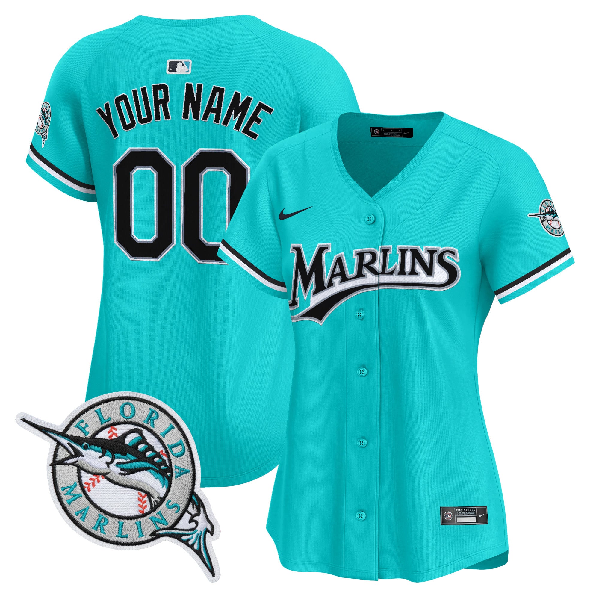 Miami Marlins 2026 Vapor Premier Limited Custom Jersey - All Stitched