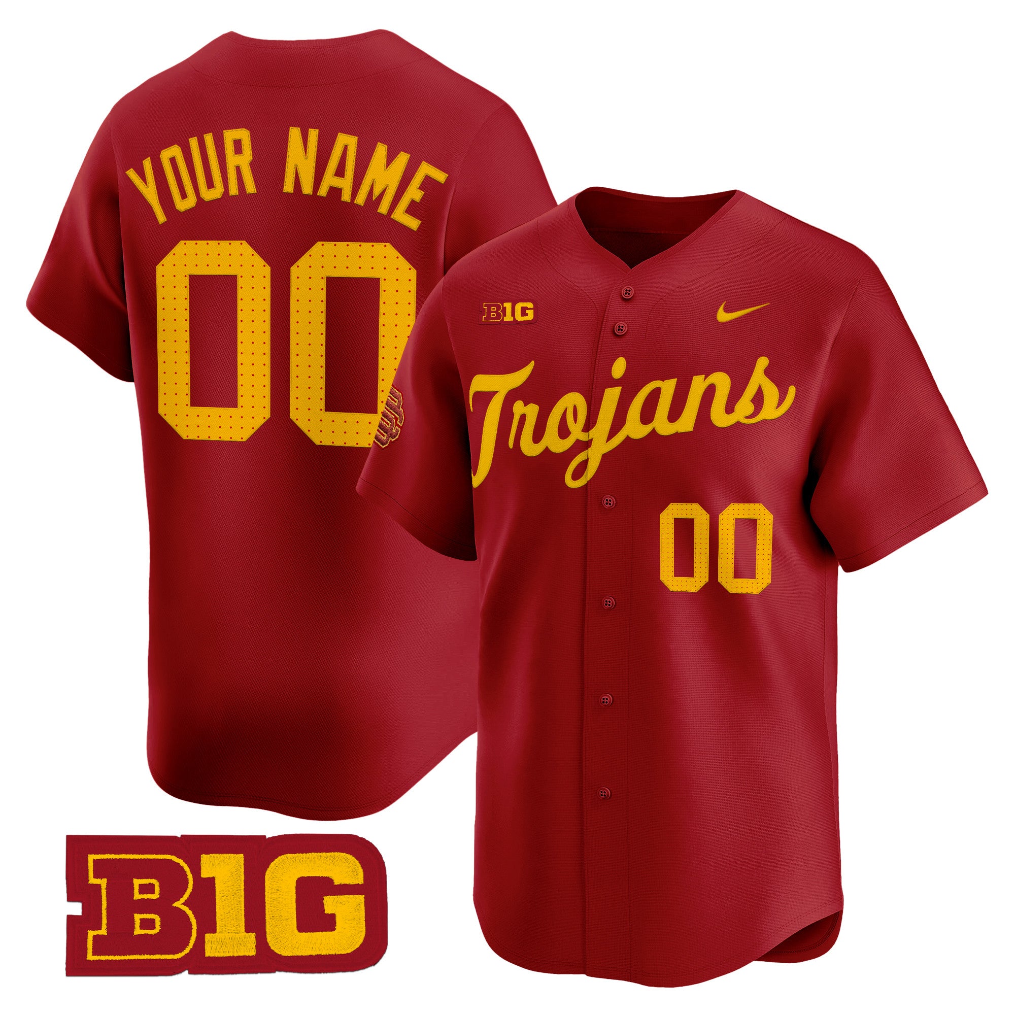 USC Trojans 2026 Vapor Premier Limited Custom Jersey - All Stitched