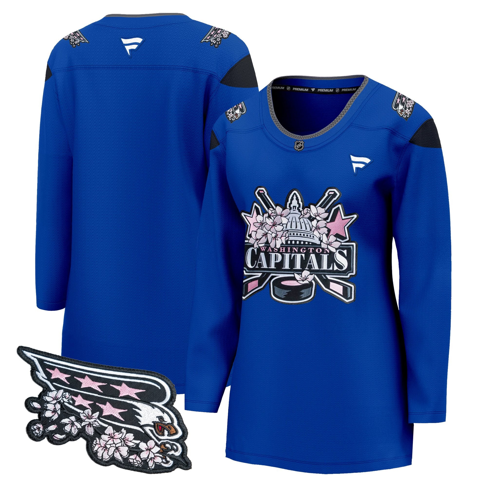 Women's Washington Capitals 2026 Cherry Blossom Premium Jersey - All Stitched