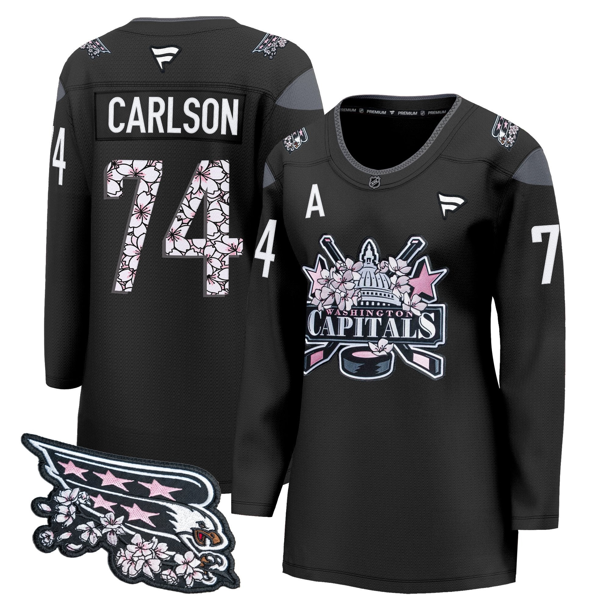 Women's Washington Capitals 2026 Cherry Blossom Premium Jersey - All Stitched