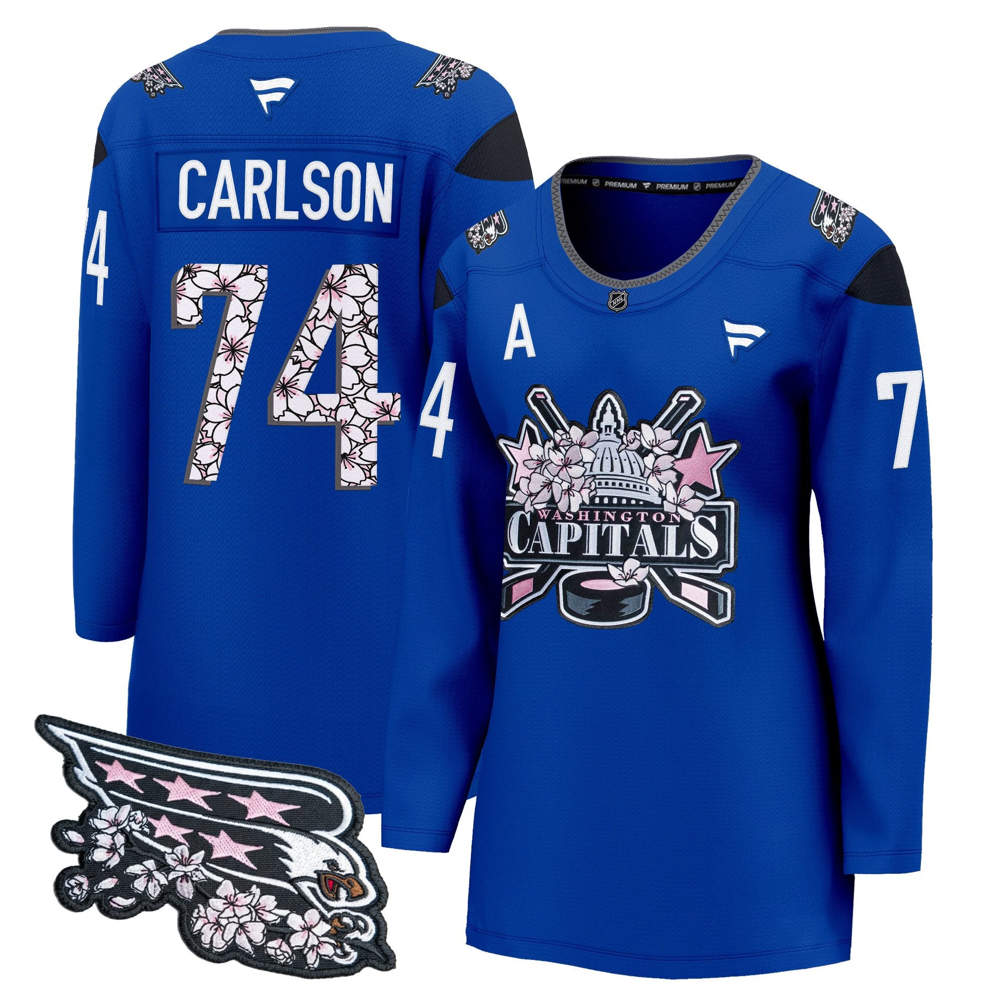 Women's Washington Capitals 2026 Cherry Blossom Premium Jersey - All Stitched