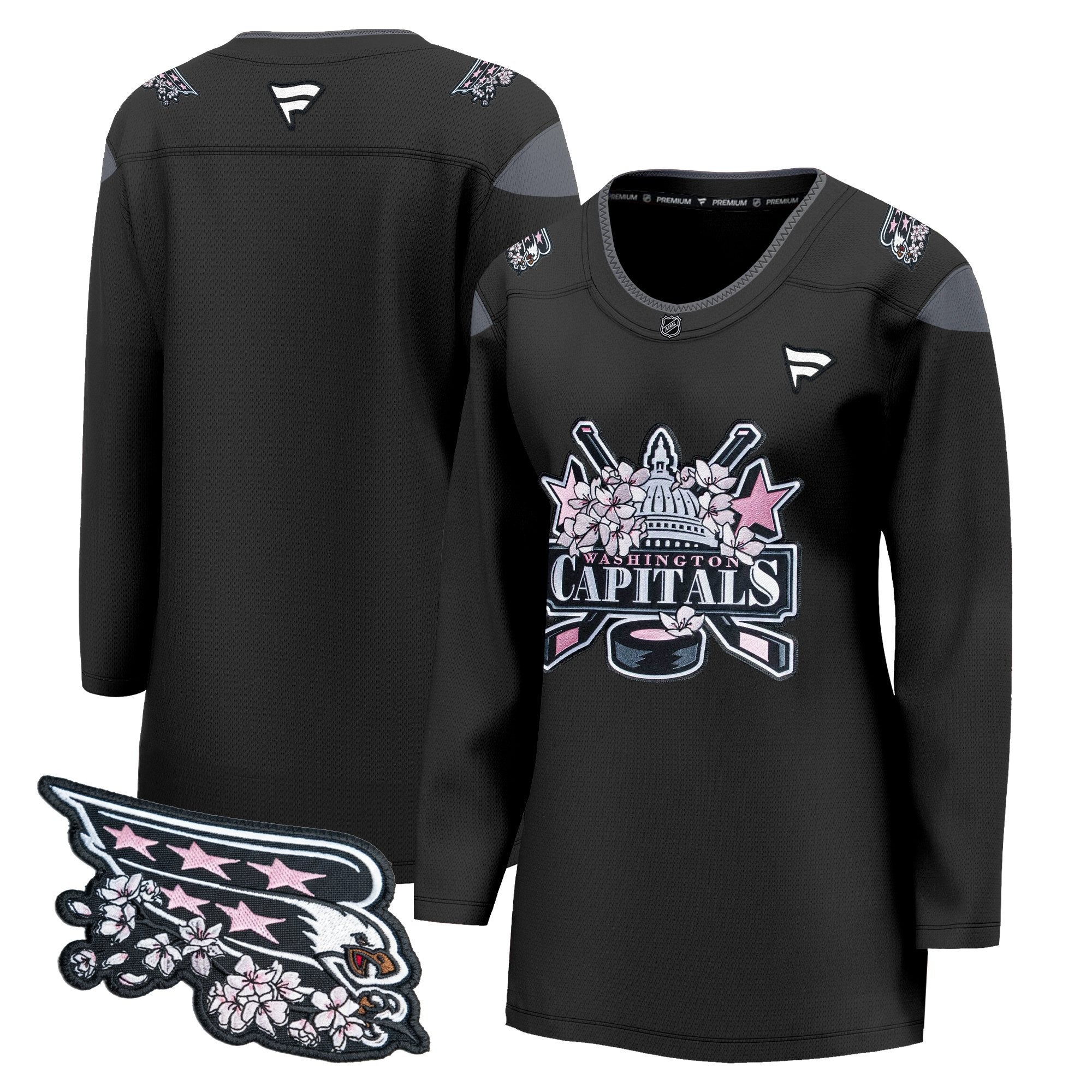 Women's Washington Capitals 2026 Cherry Blossom Premium Jersey - All Stitched