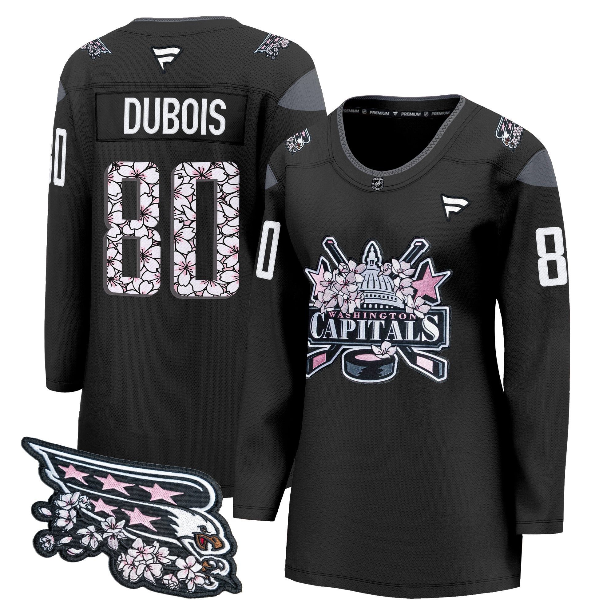 Women's Washington Capitals 2026 Cherry Blossom Premium Jersey - All Stitched