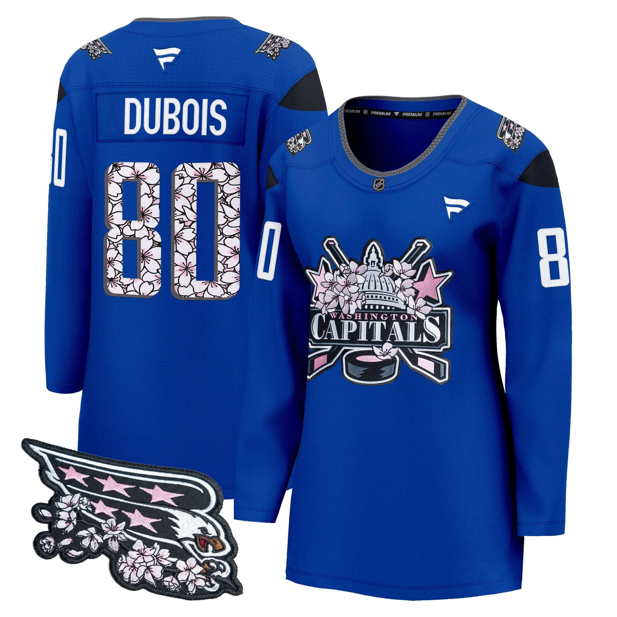 Women's Washington Capitals 2026 Cherry Blossom Premium Jersey - All Stitched