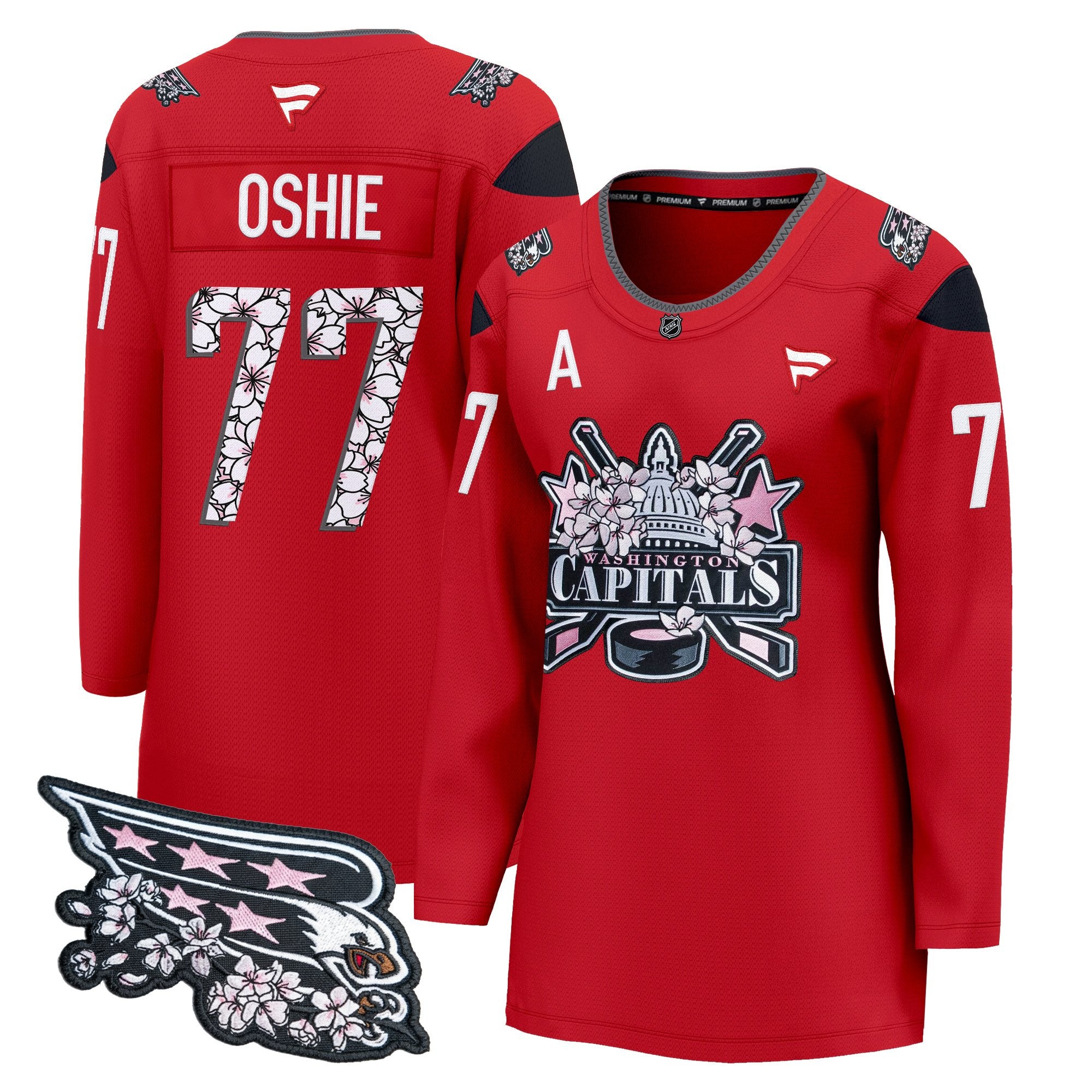 Women's Washington Capitals 2026 Cherry Blossom Premium Jersey - All Stitched
