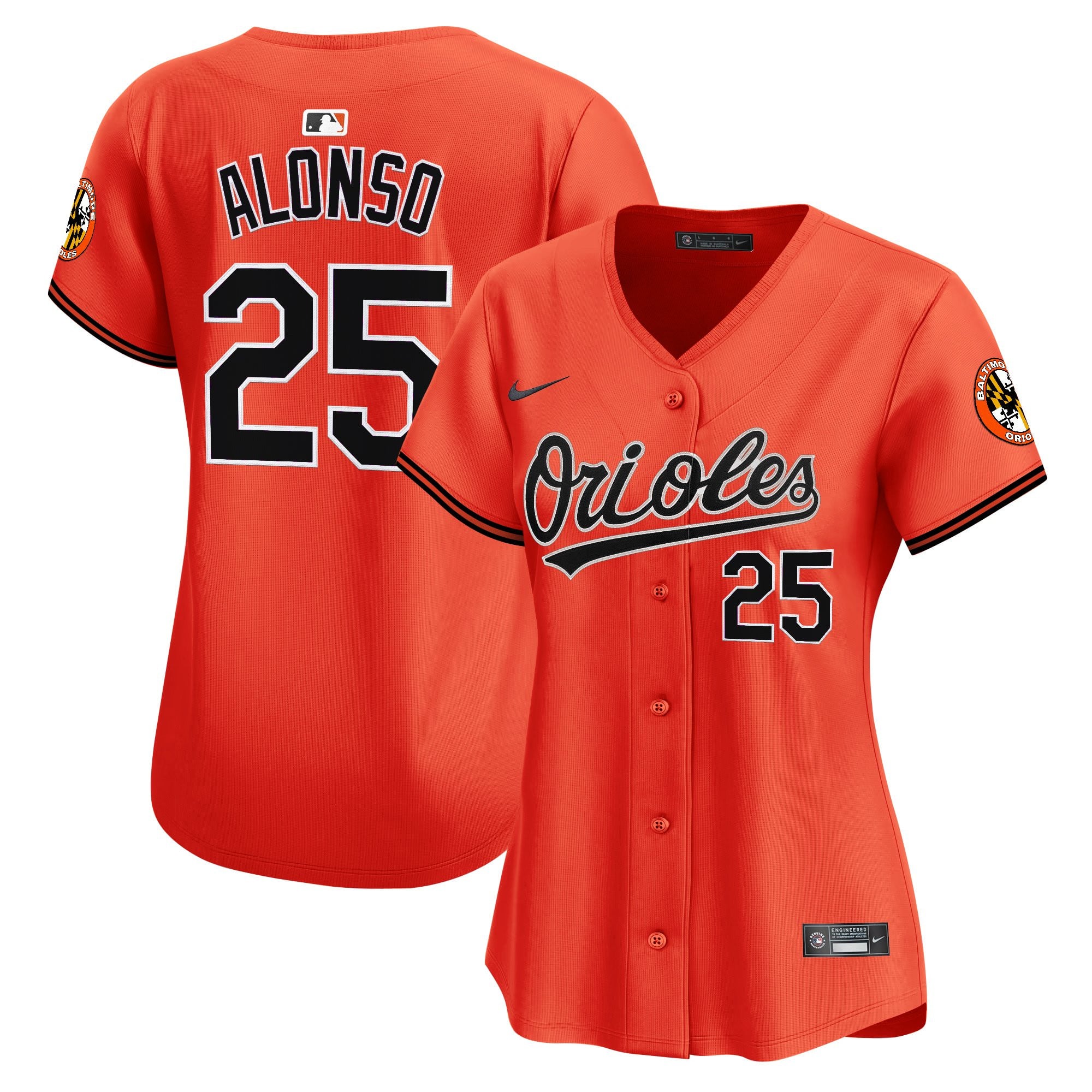 Women's Baltimore Orioles 2026 Vapor Premier Limited Jersey - All Stitched