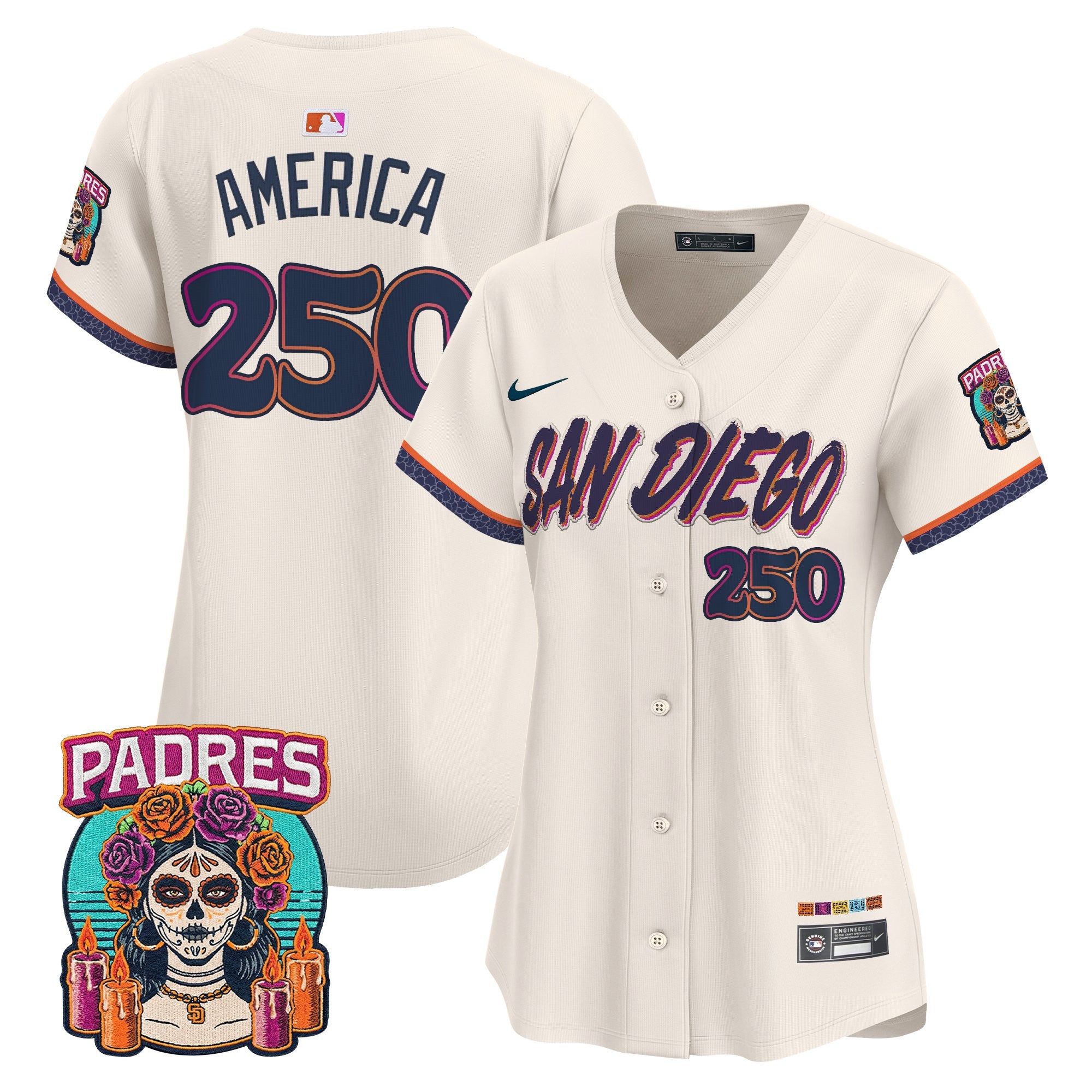 Women's San Diego Padres 2026 City Connect Vapor Premier Limited Jersey - All Stitched