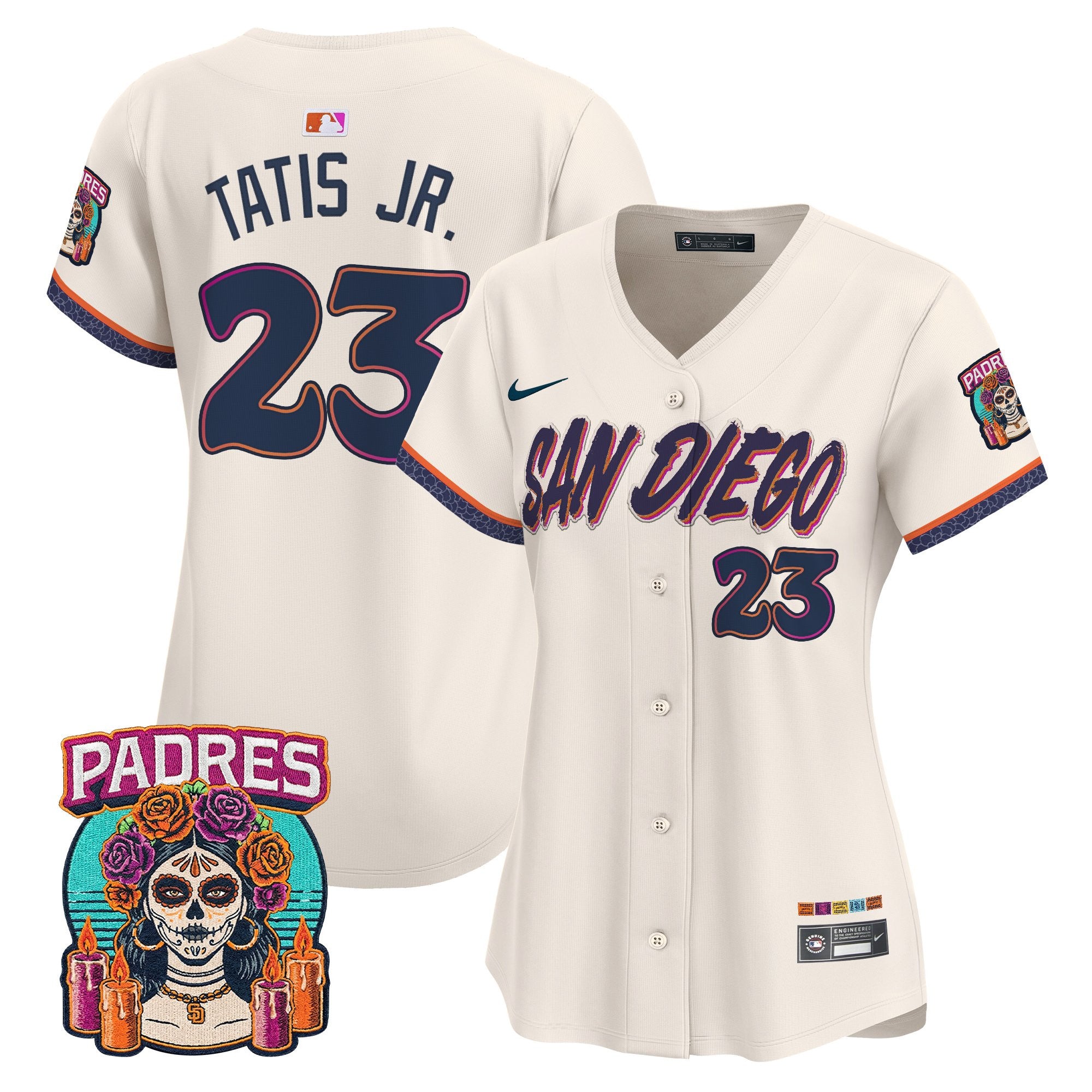 Women's San Diego Padres 2026 City Connect Vapor Premier Limited Jersey - All Stitched