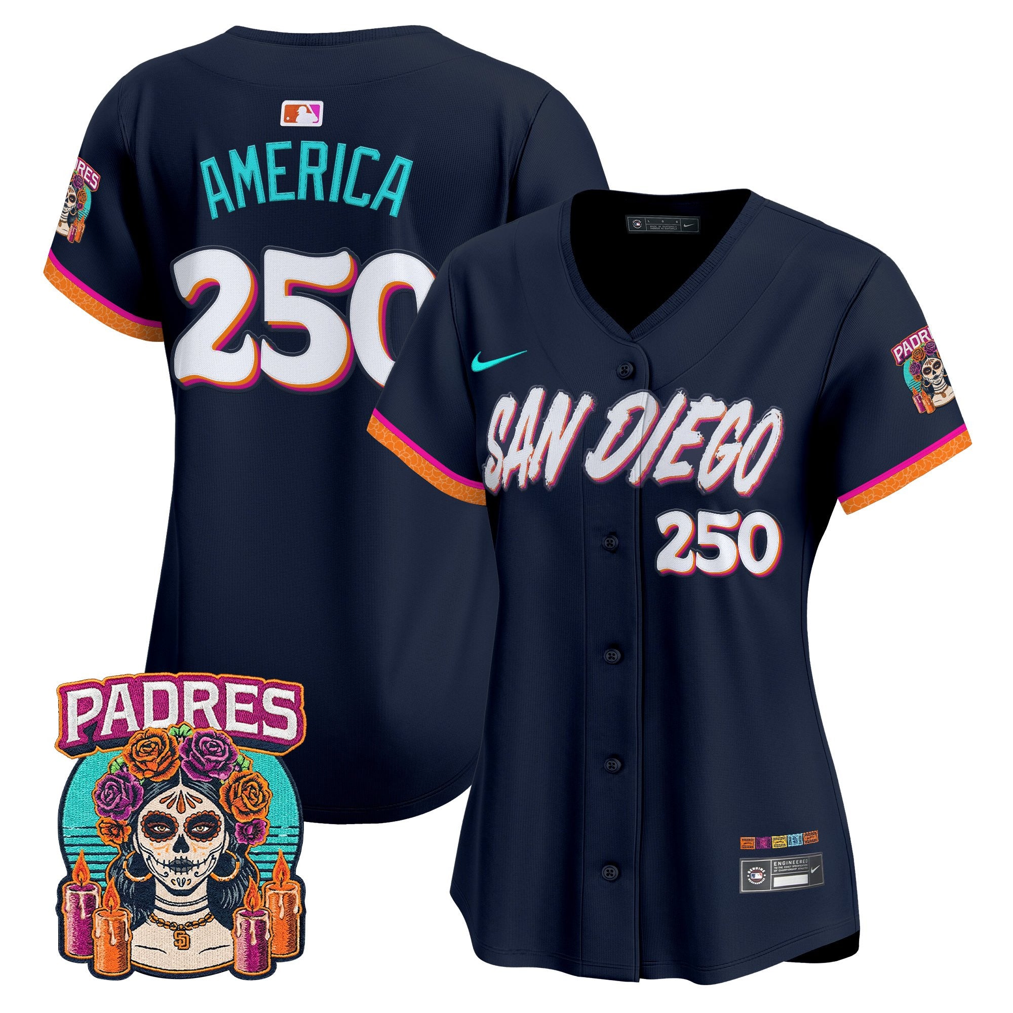 Women's San Diego Padres 2026 City Connect Vapor Premier Limited Jersey - All Stitched