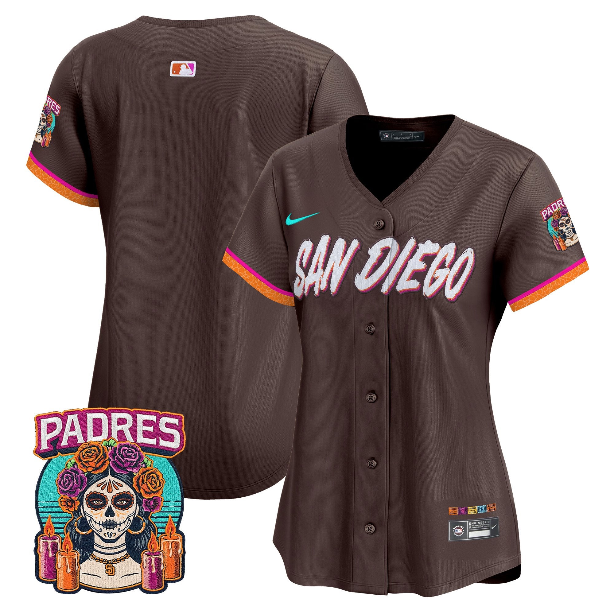 Women's San Diego Padres 2026 City Connect Vapor Premier Limited Jersey - All Stitched