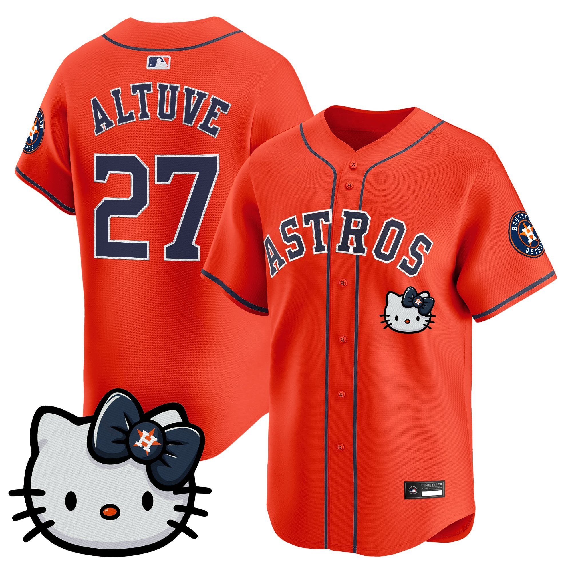 Unisex Houston Astros Hello Kitty Vapor Premier Limited Jersey – All Stitched