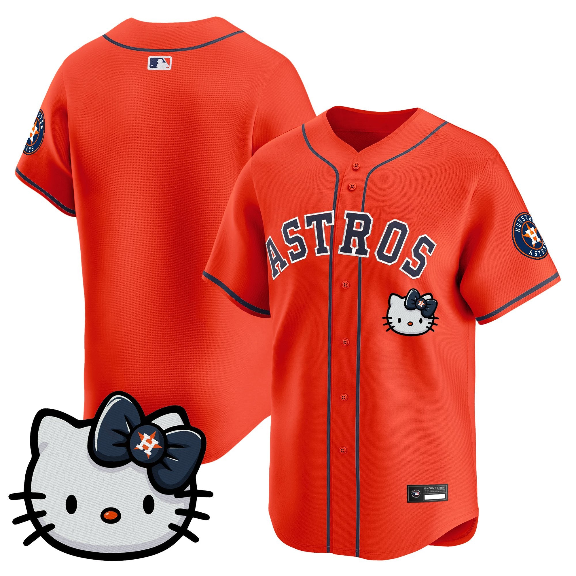 Unisex Houston Astros Hello Kitty Vapor Premier Limited Jersey – All Stitched