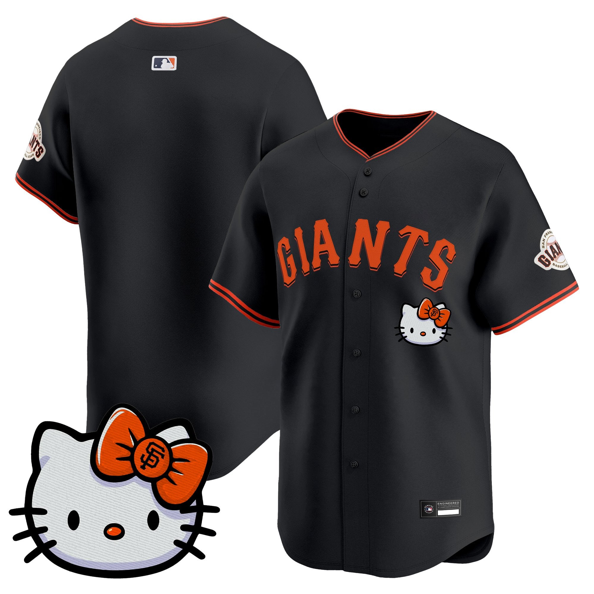 Unisex San Francisco Giants Hello Kitty Vapor Premier Limited Jersey – All Stitched