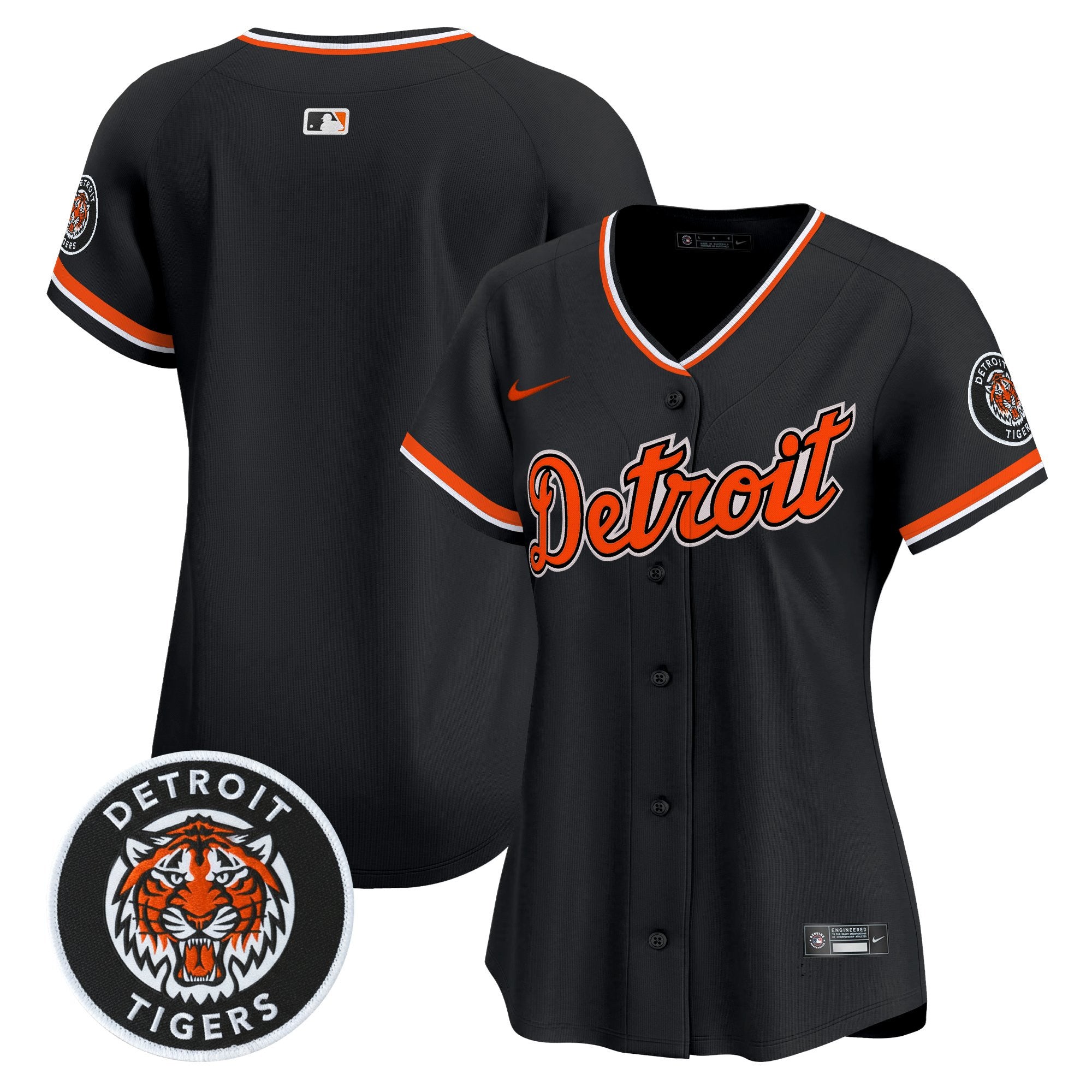 Women's Detroit Tigers 2026 Alternate Vapor Premier Limited Jersey - All Stitched