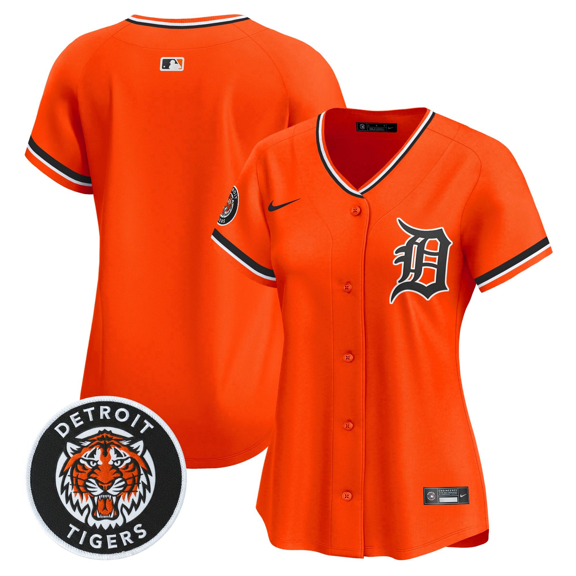 Women's Detroit Tigers 2026 Alternate Vapor Premier Limited Jersey - All Stitched