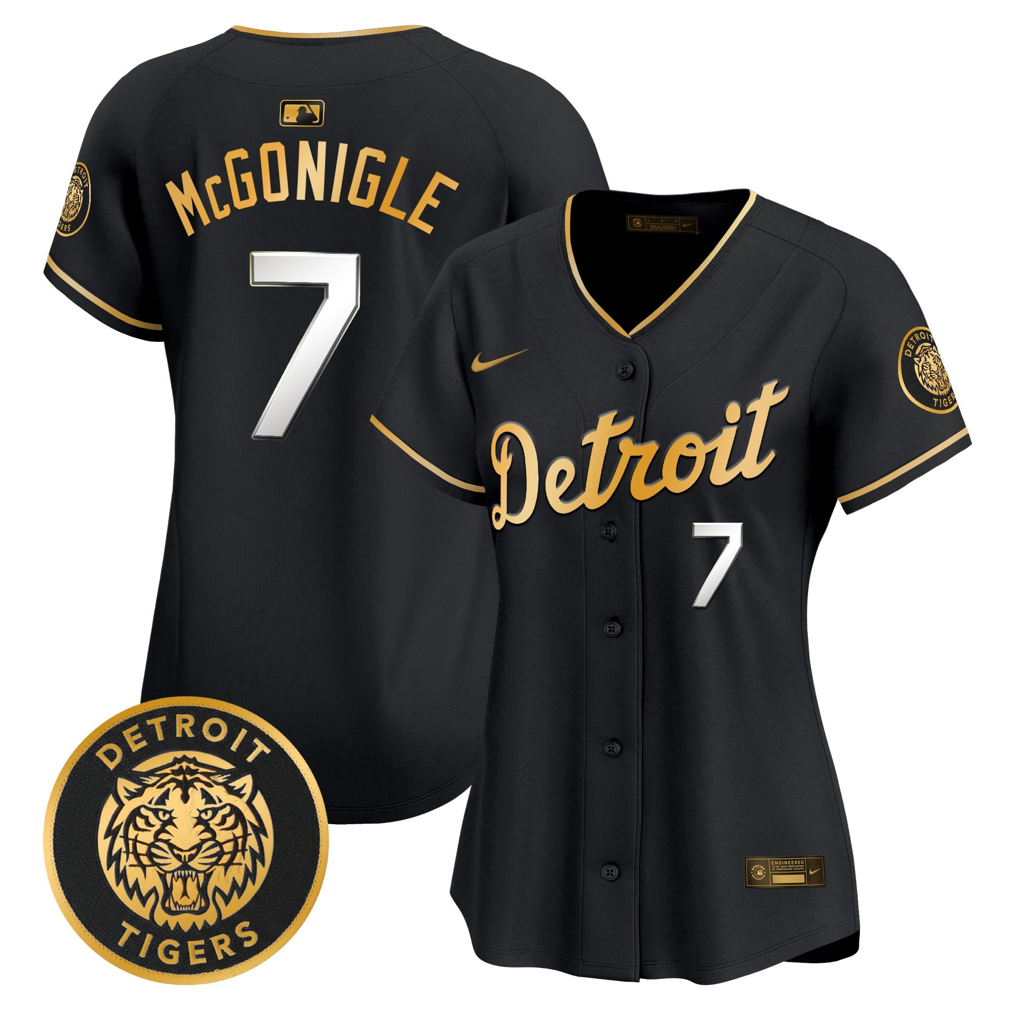Women's Detroit Tigers 2026 Alternate Vapor Premier Limited Jersey - All Stitched