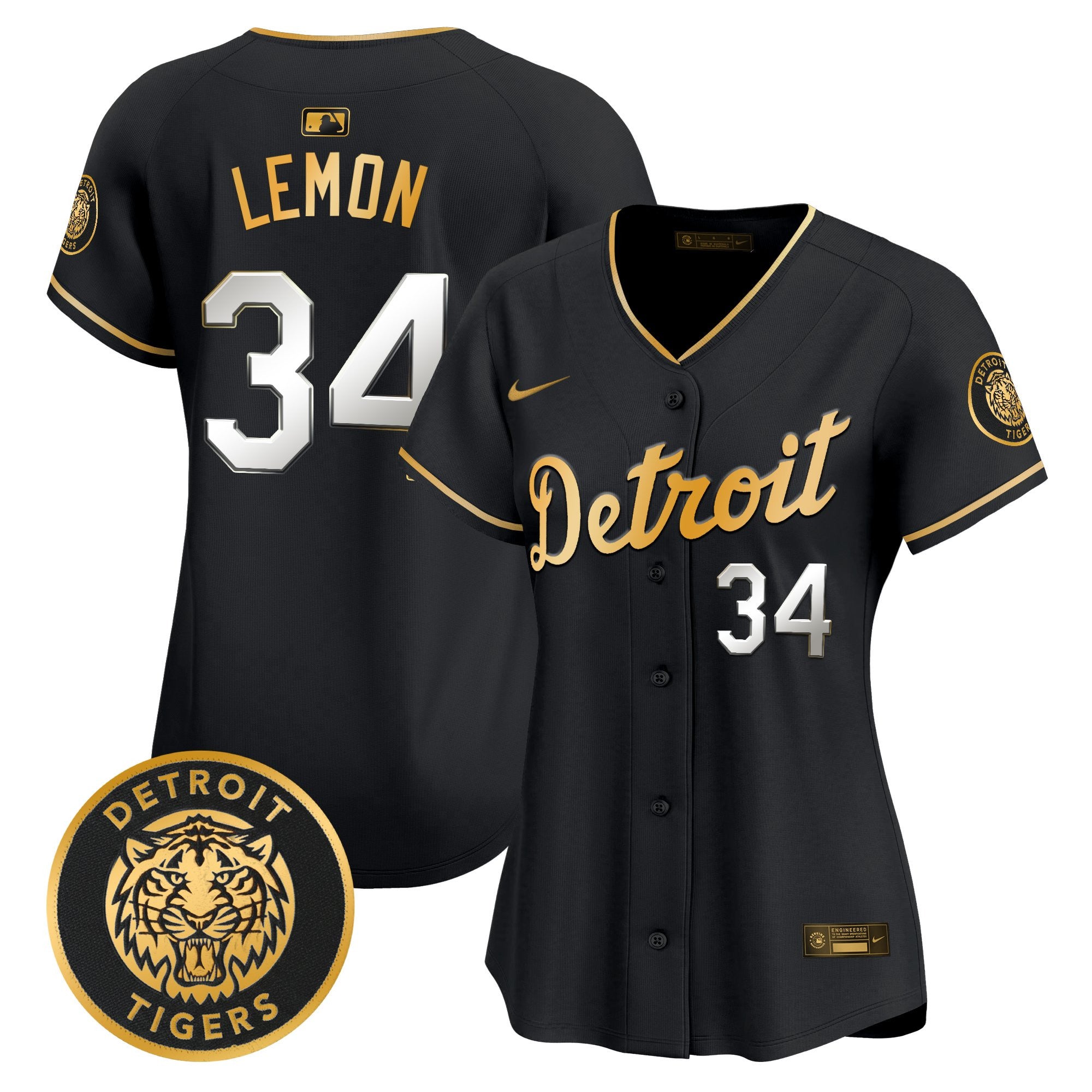Women's Detroit Tigers 2026 Alternate Vapor Premier Limited Jersey - All Stitched