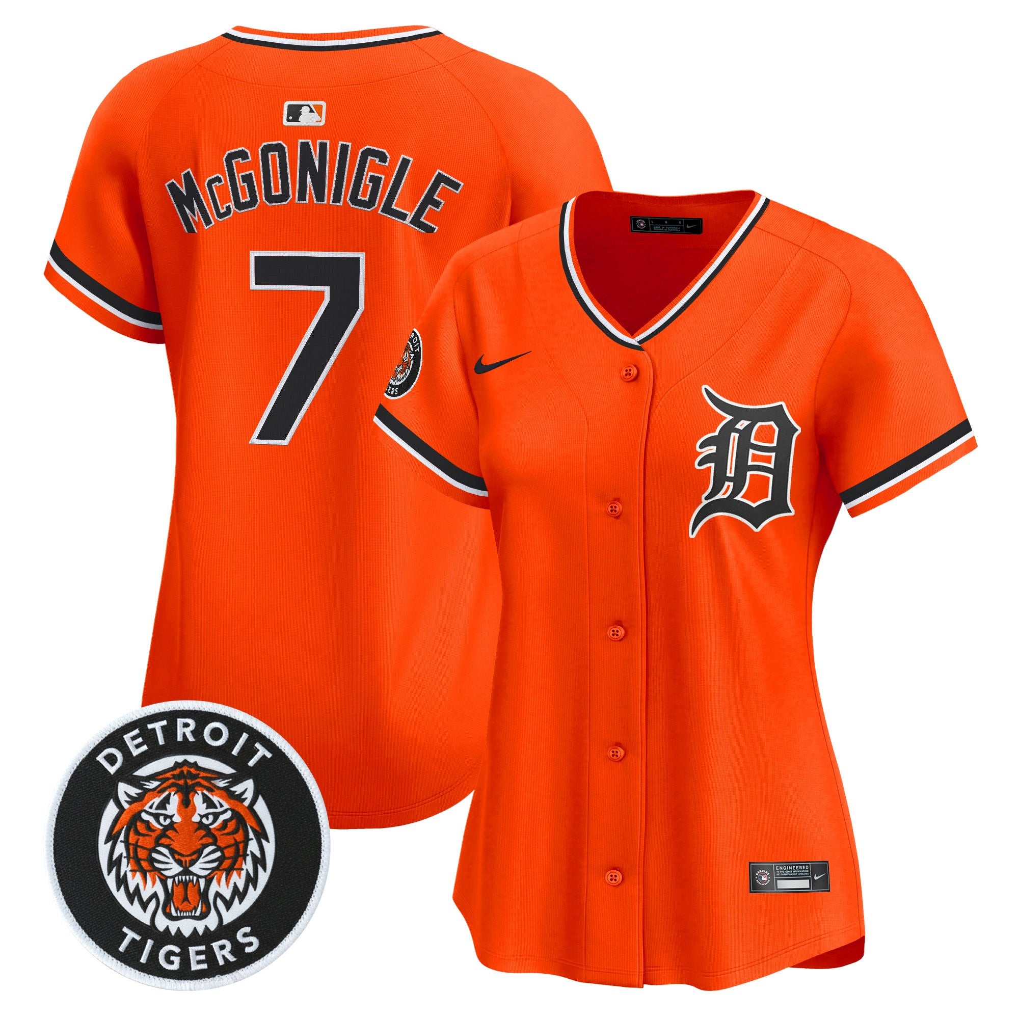 Women's Detroit Tigers 2026 Alternate Vapor Premier Limited Jersey - All Stitched