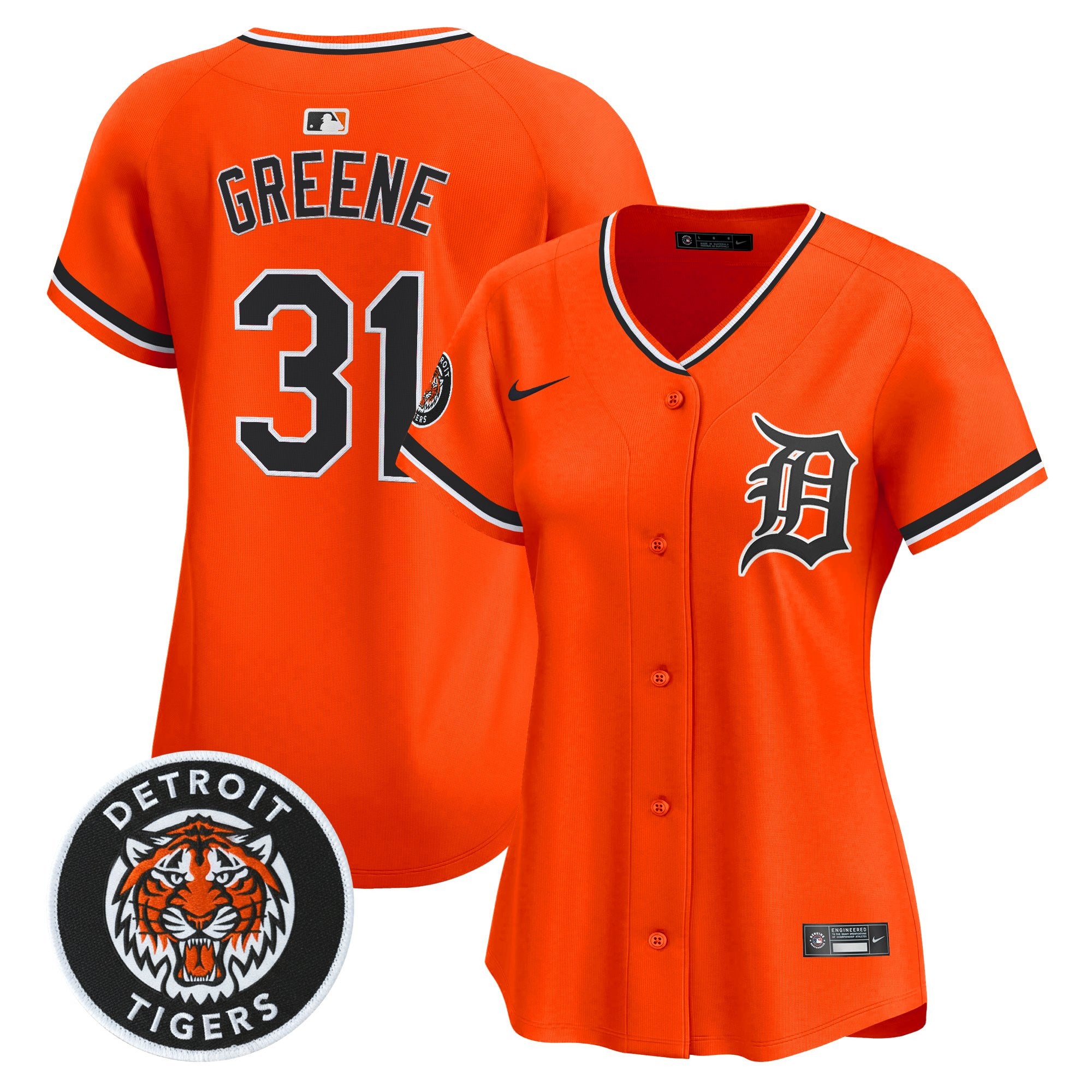 Women's Detroit Tigers 2026 Alternate Vapor Premier Limited Jersey - All Stitched