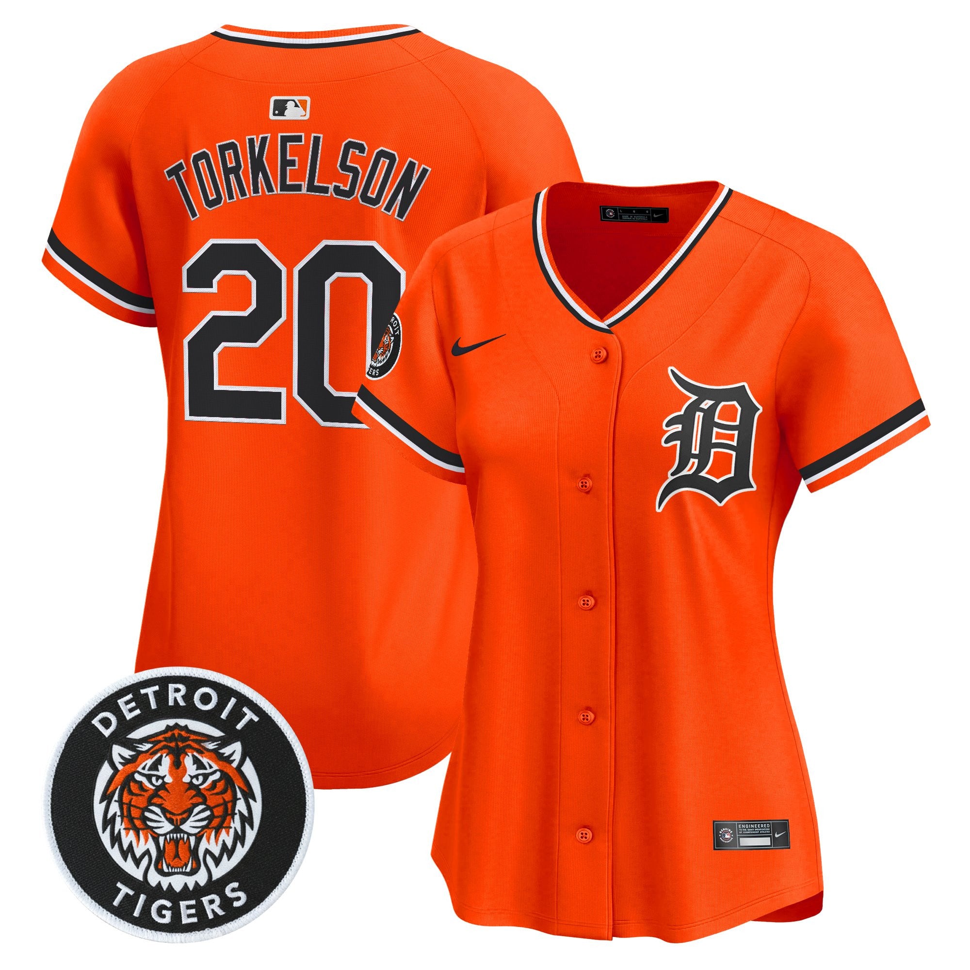 Women's Detroit Tigers 2026 Alternate Vapor Premier Limited Jersey - All Stitched