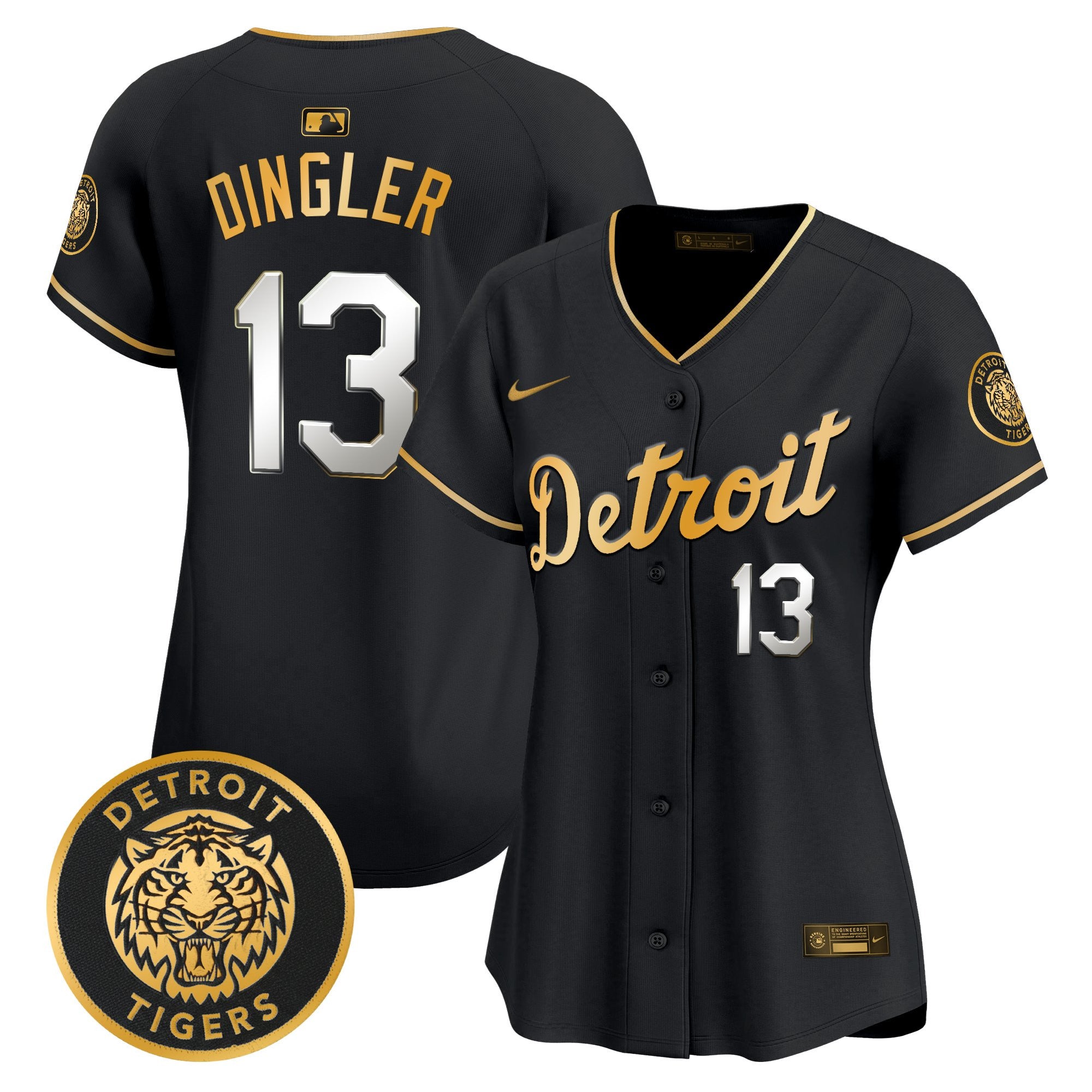 Women's Detroit Tigers 2026 Alternate Vapor Premier Limited Jersey - All Stitched