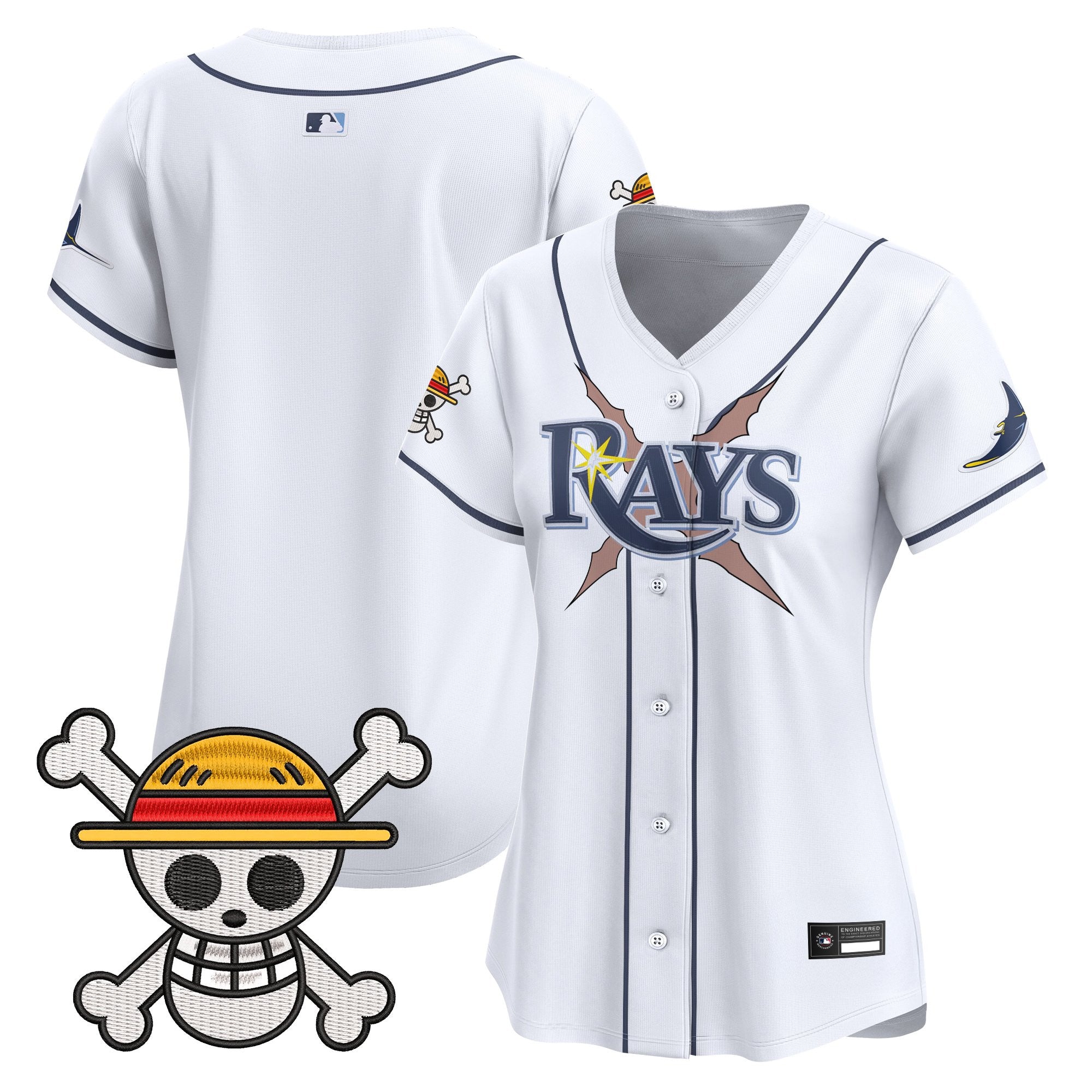 Women's Tampa Bay Rays x One Piece Vapor Premier Limited Jersey - Stitched