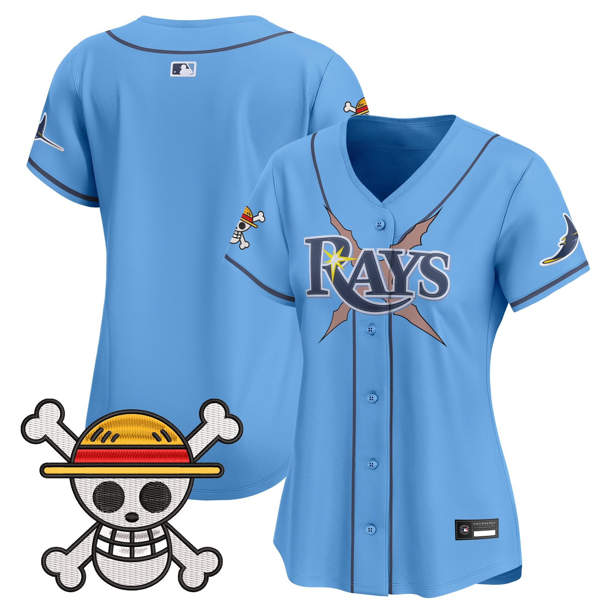 Women's Tampa Bay Rays x One Piece Vapor Premier Limited Jersey - Stitched