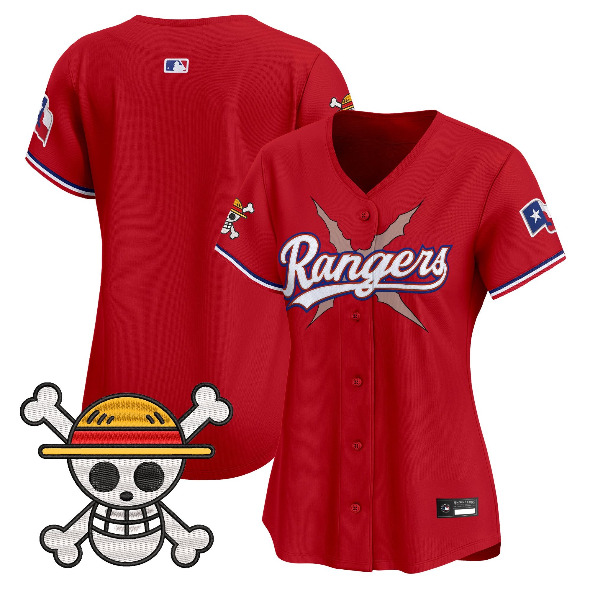 Women's Texas Rangers x One Piece Vapor Premier Limited Jersey - Stitched