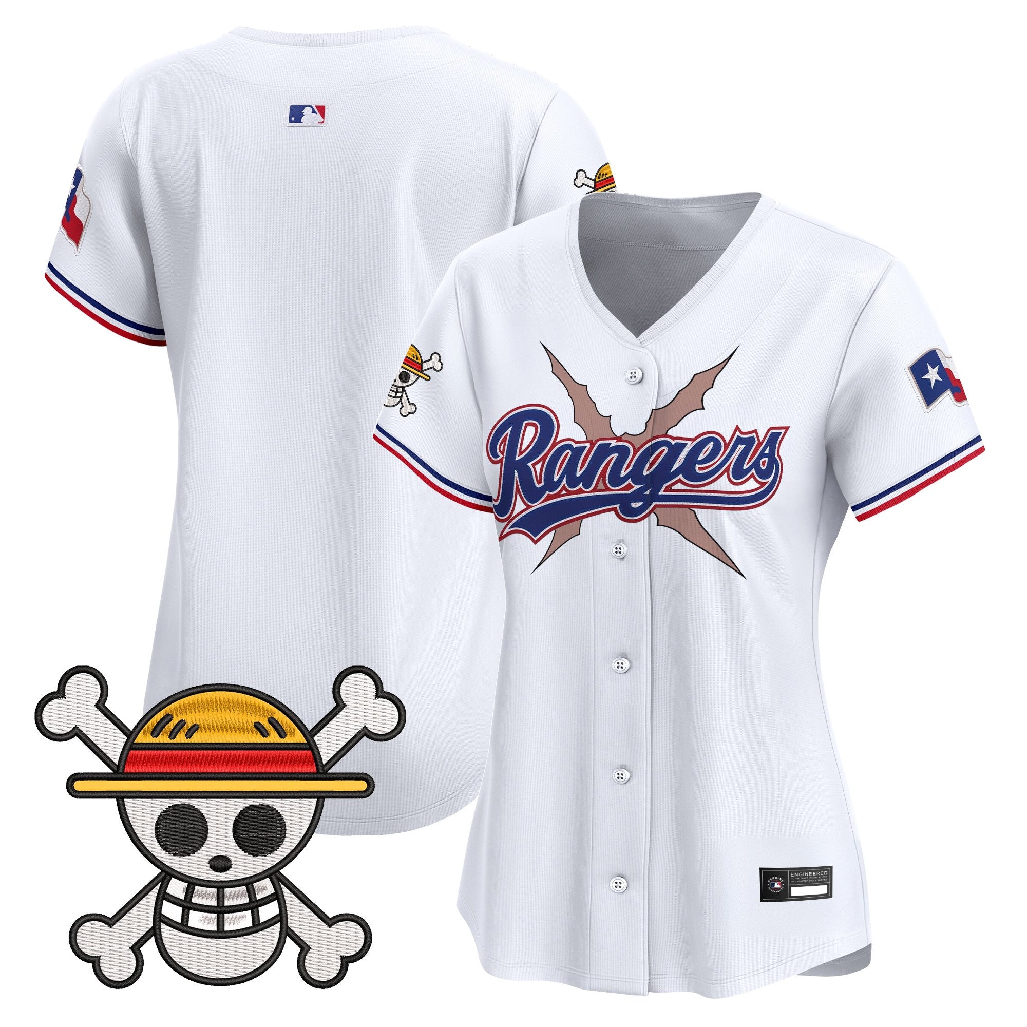 Women's Texas Rangers x One Piece Vapor Premier Limited Jersey - Stitched