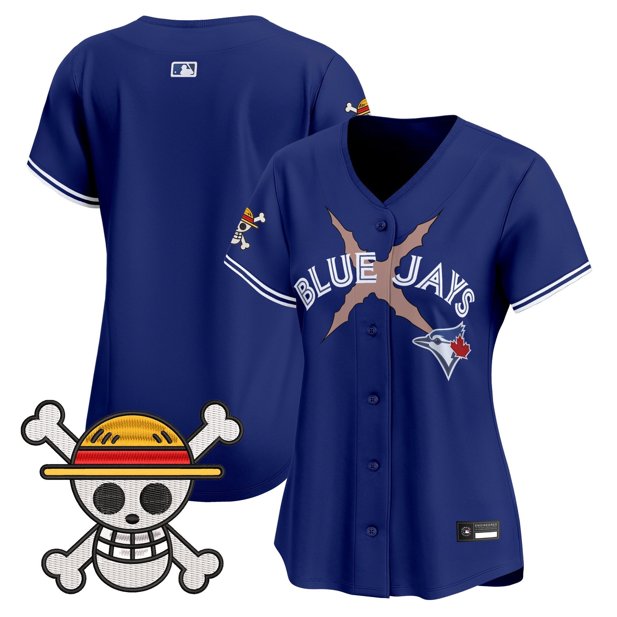 Women's Blue Jays x One Piece Vapor Premier Limited Jersey - Stitched