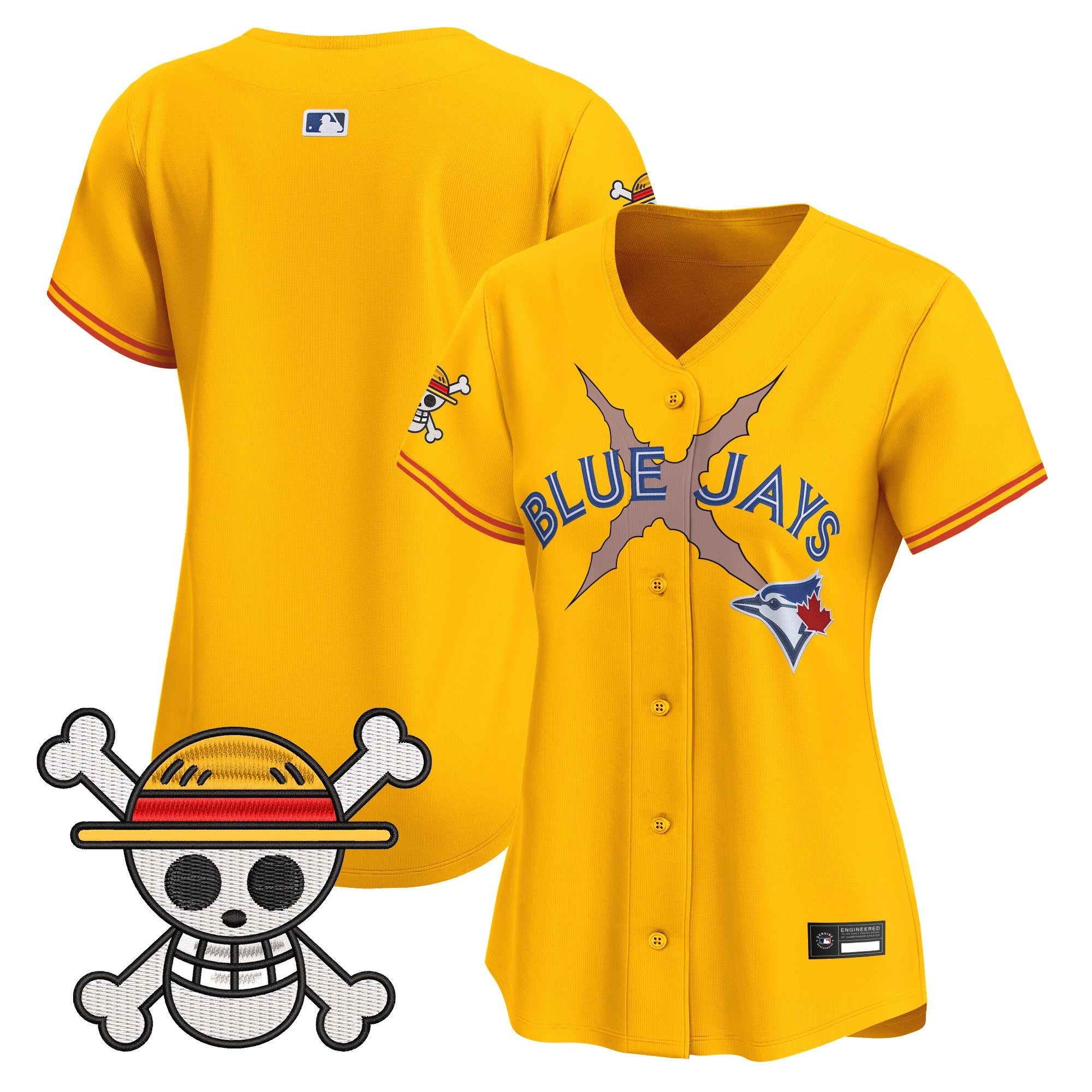Women's Blue Jays x One Piece Vapor Premier Limited Jersey - Stitched